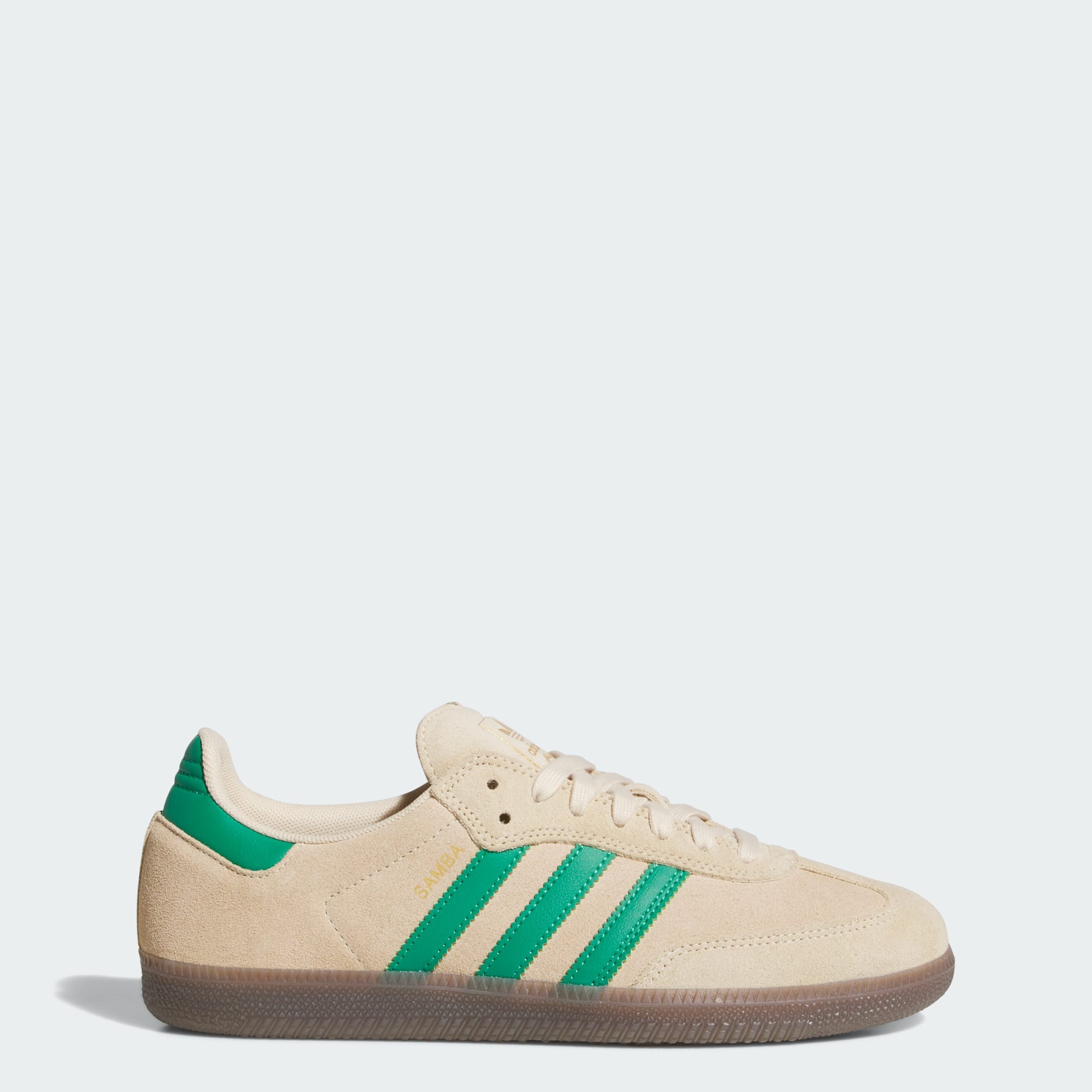 SAMBA ADV Schuh – Sand Strata / Court Green / Gum – KJ0262