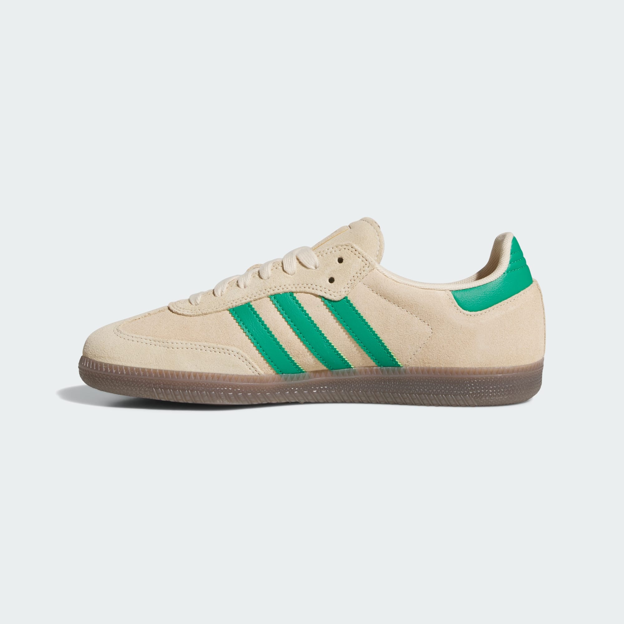 SAMBA ADV Schuh – Sand Strata / Court Green / Gum – KJ0262
