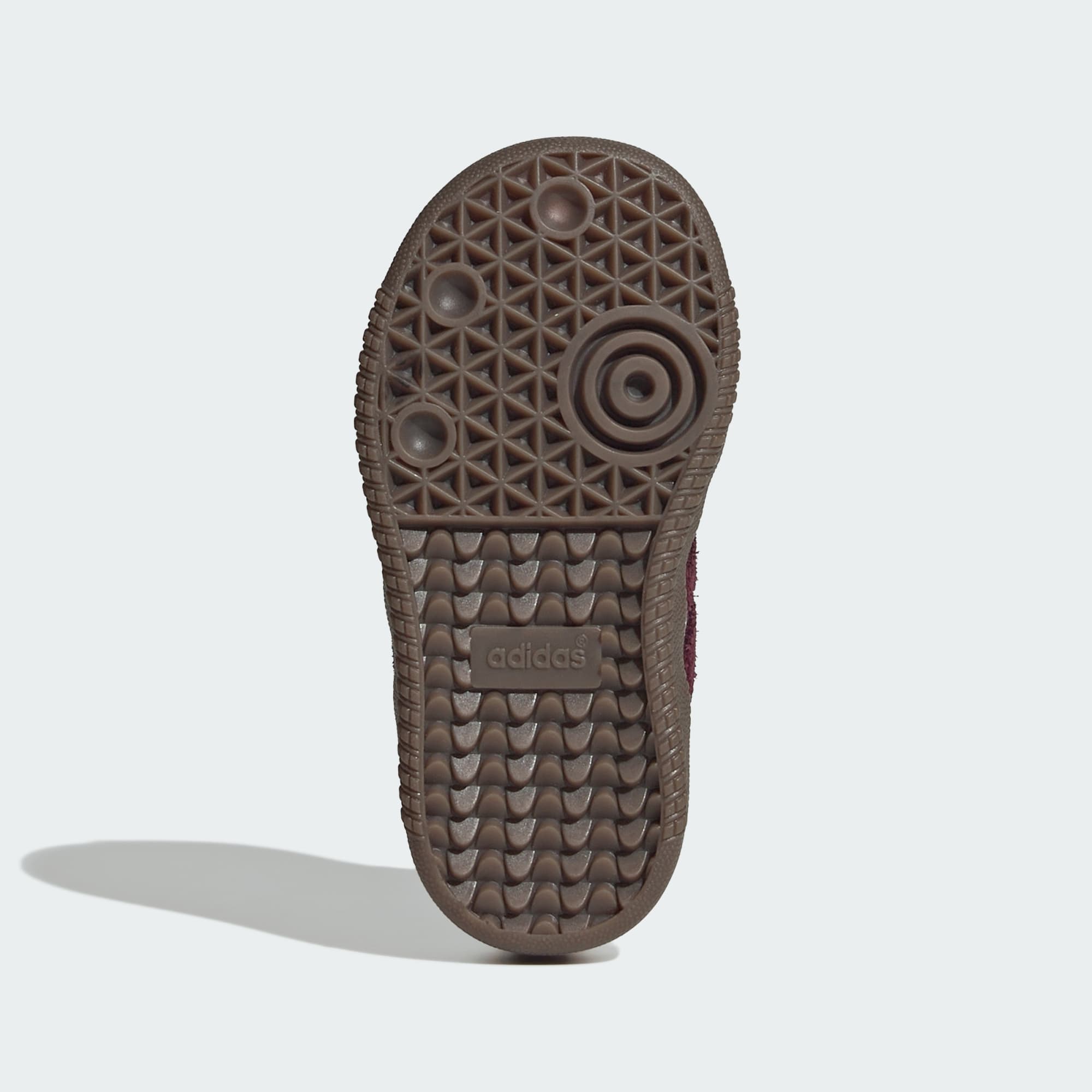 SAMBA OG COMFORT CLOSURE ELASTIC LACE SCHUH – Cloud White / Maroon / Gum – KZ8680