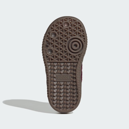 SAMBA OG COMFORT CLOSURE ELASTIC LACE SCHUH – Cloud White / Maroon / Gum – KZ8680