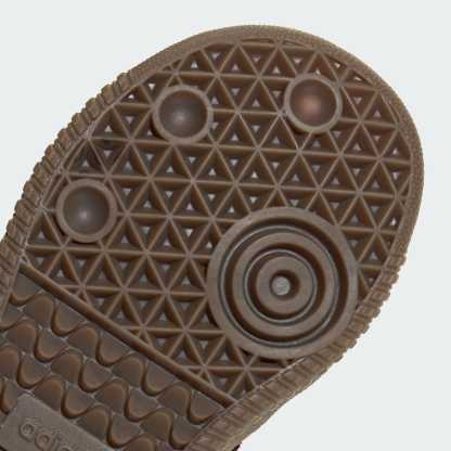 SAMBA OG COMFORT CLOSURE ELASTIC LACE SCHUH – Cloud White / Maroon / Gum – KZ8680