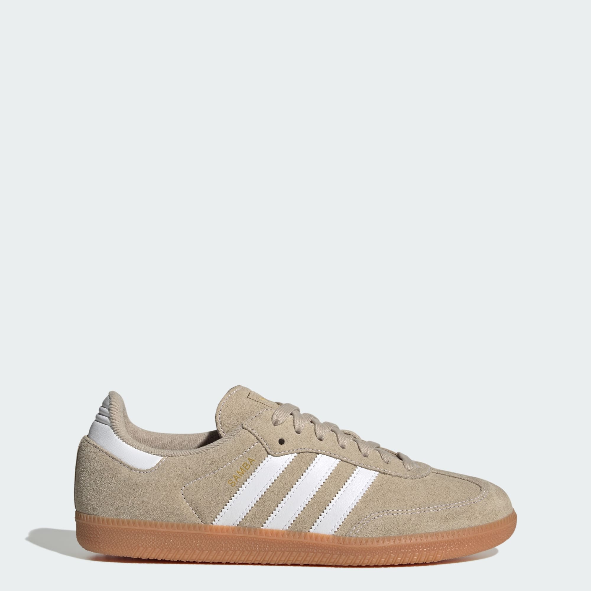 SAMBA OG SCHUH – Khaki Three / Cloud White / Gum – KK2272