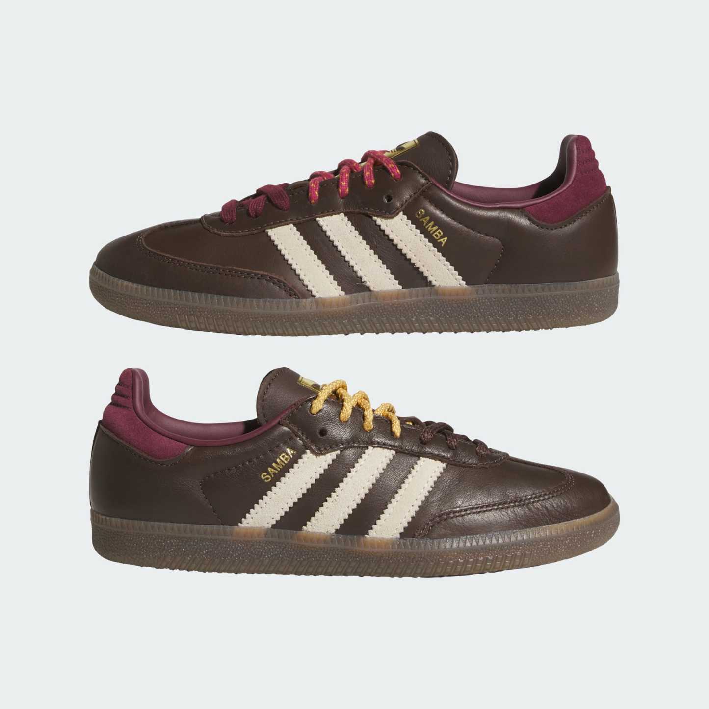 SAMBA OG SCHUH – Brown / Warm Vanilla / Maroon – KI8139