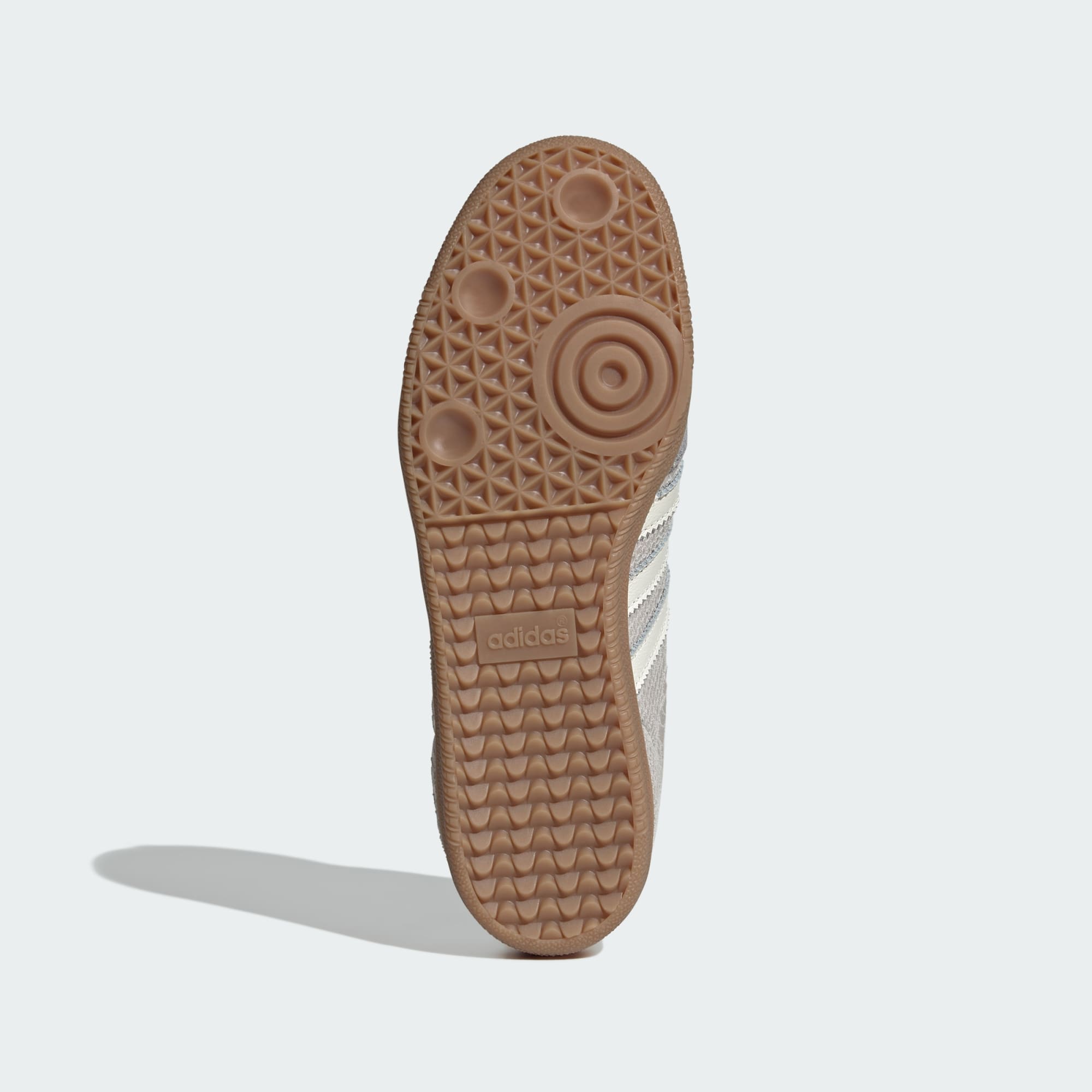 Samba OG Schuh – Grey Two / Off White / Gum – KK3274