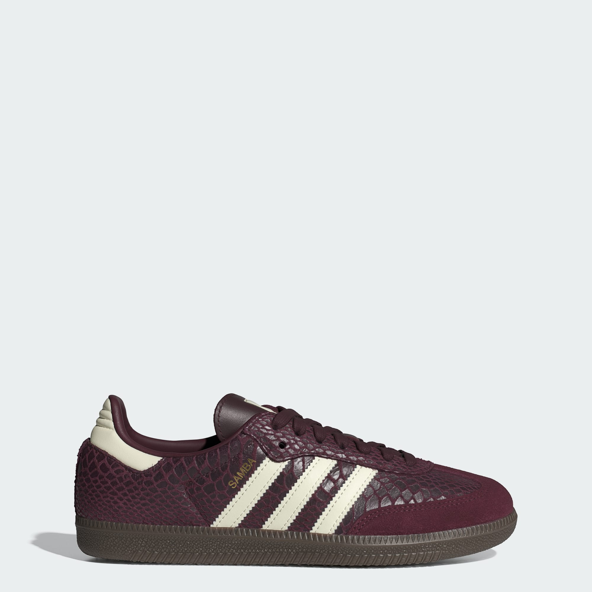 SAMBA OG SCHUH – Maroon / Cream White / Gold Metallic – IH3979