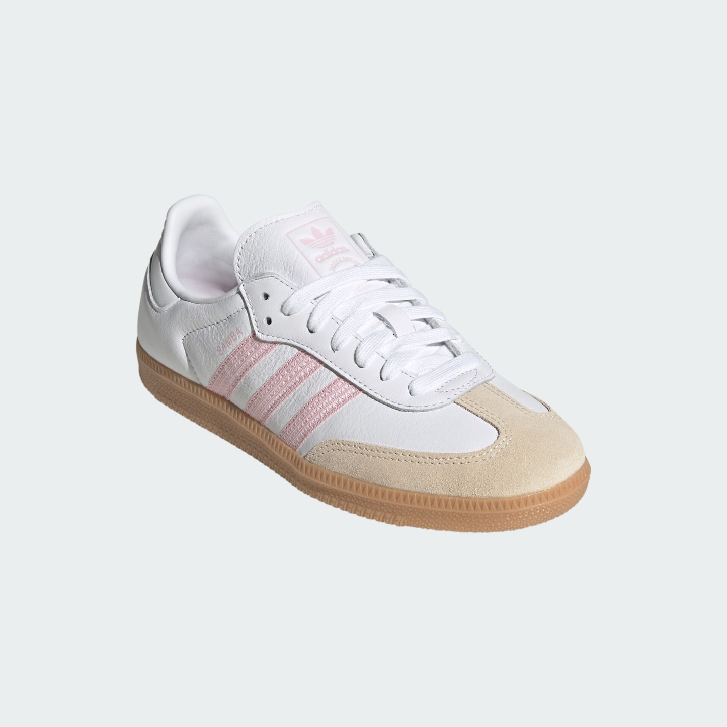 SAMBA OG SCHUH – Cloud White / Clear Pink / Gum – HP3941