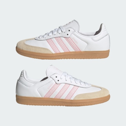 SAMBA OG SCHUH – Cloud White / Clear Pink / Gum – HP3941
