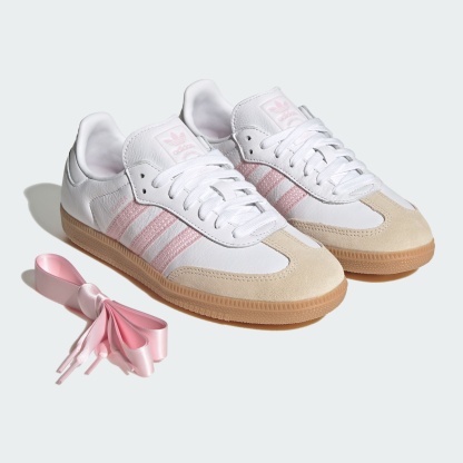 SAMBA OG SCHUH – Cloud White / Clear Pink / Gum – HP3941
