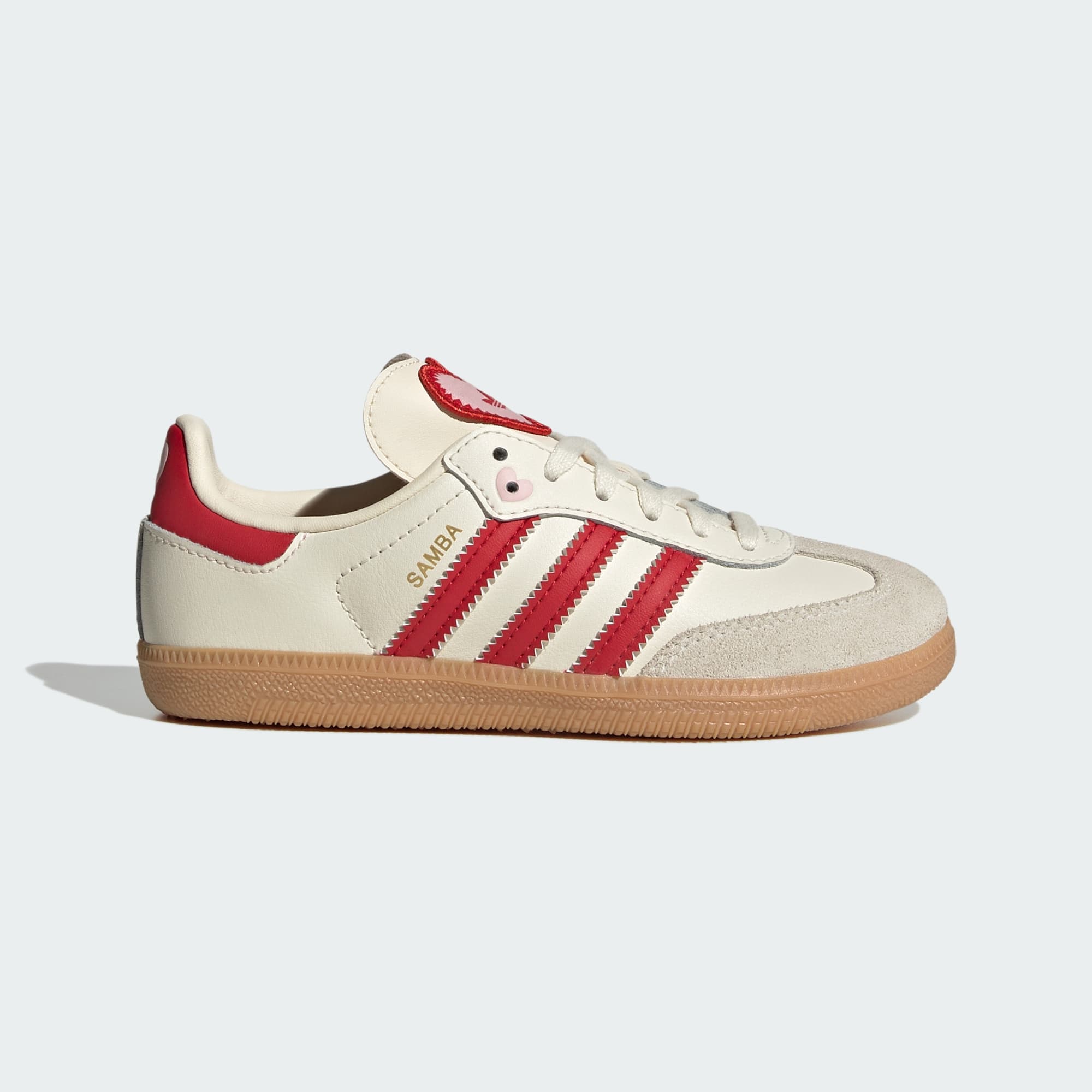 SAMBA OG SCHUH – Cream White / Better Scarlet / Gum – KI6681