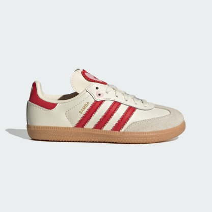 SAMBA OG SCHUH – Cream White / Better Scarlet / Gum – KI6681