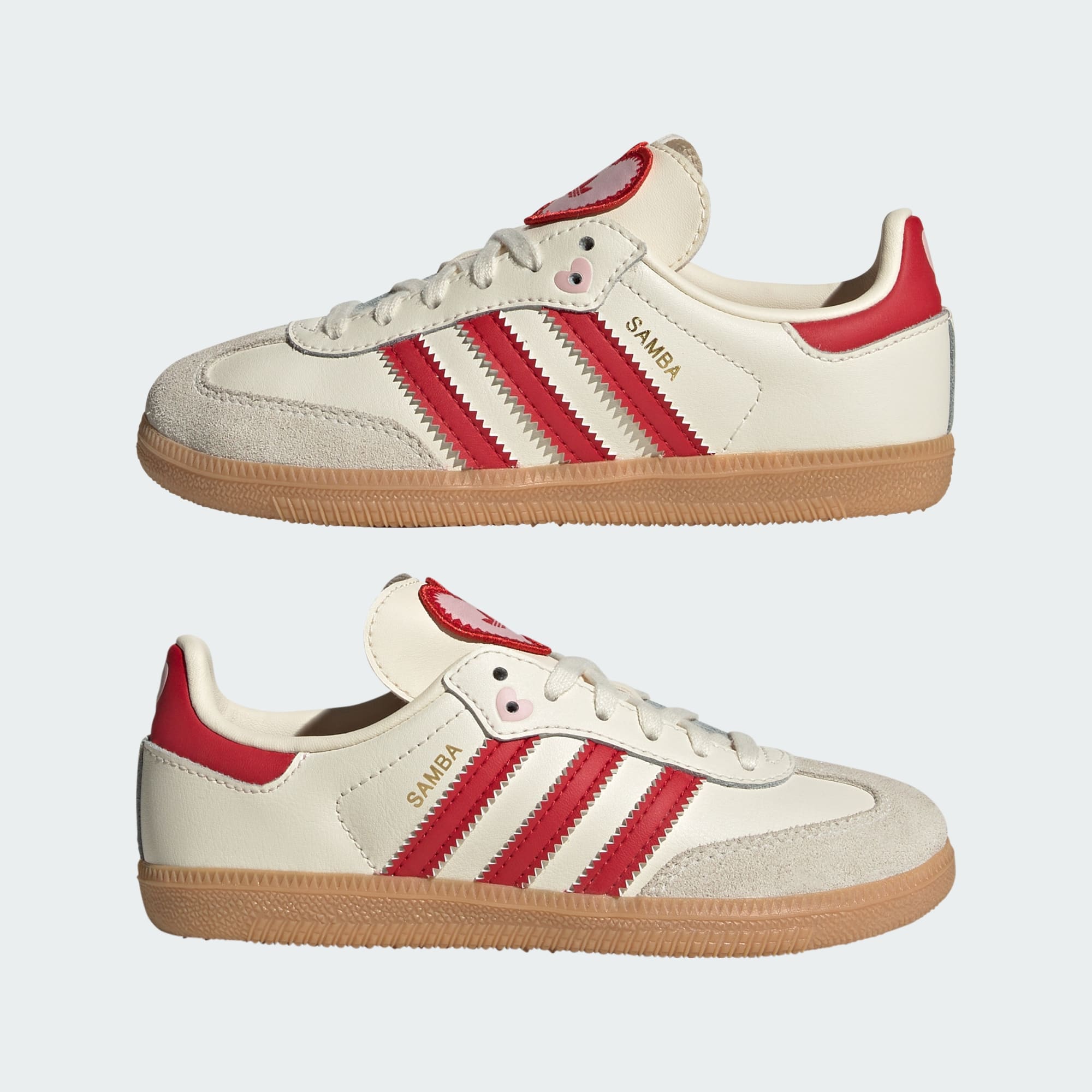 SAMBA OG SCHUH – Cream White / Better Scarlet / Gum – KI6681