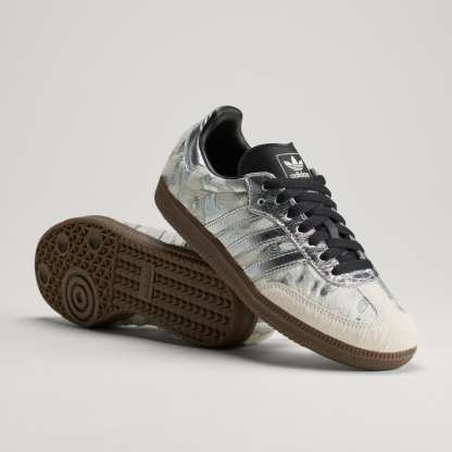 SAMBA OG SCHUH – Cream White / Silver Metallic / Core Black – KJ2314