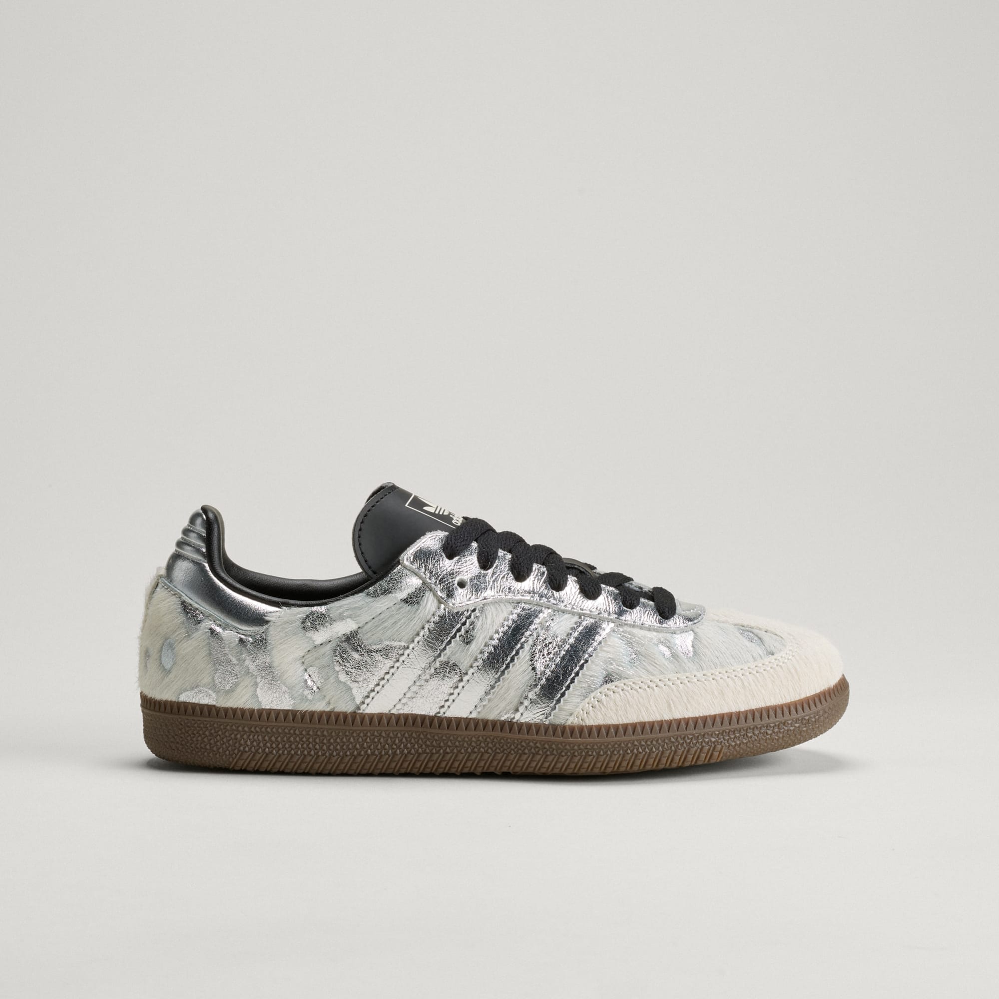 SAMBA OG SCHUH – Cream White / Silver Metallic / Core Black – KJ2314