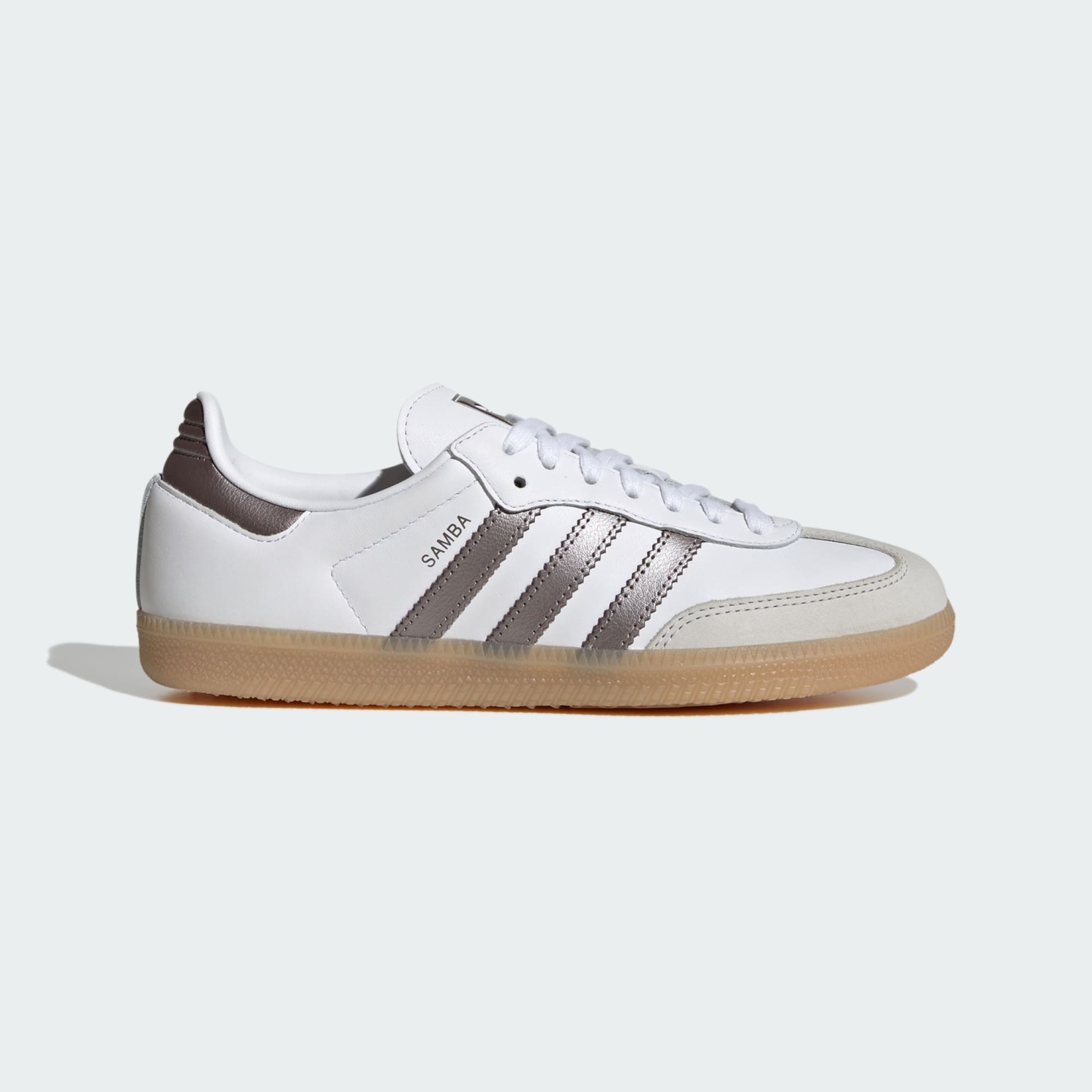SAMBA OG SCHUH – Cloud White / Coffee Met. / Gum – KK2504