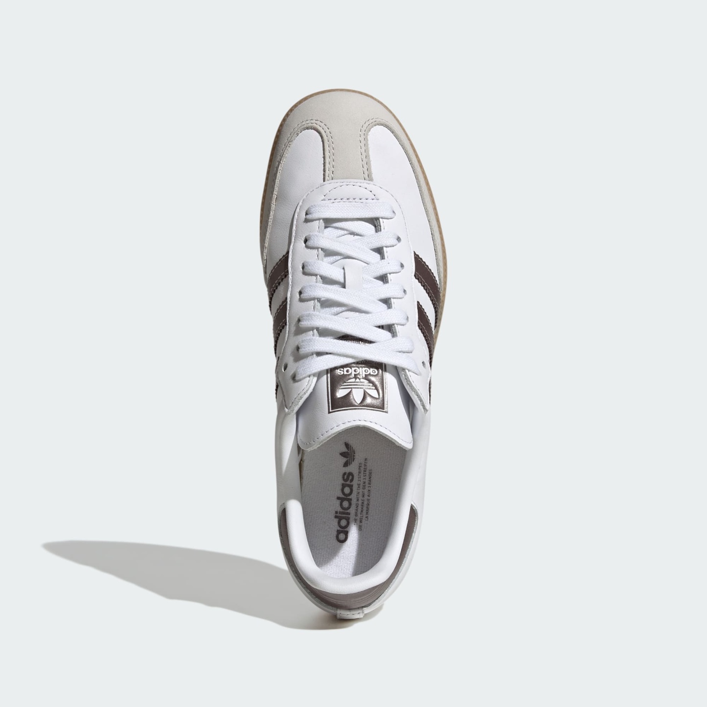 SAMBA OG SCHUH – Cloud White / Coffee Met. / Gum – KK2504