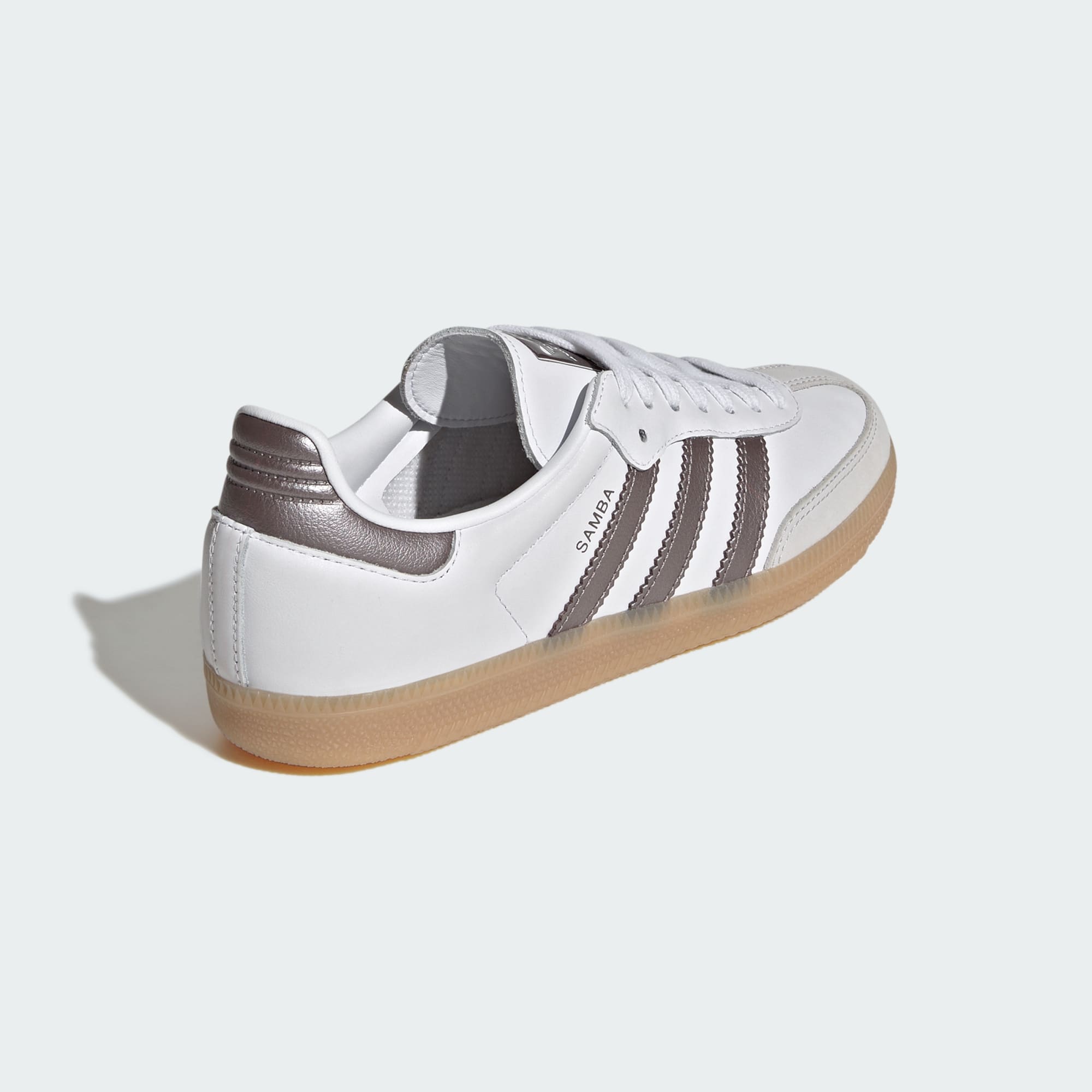 SAMBA OG SCHUH – Cloud White / Coffee Met. / Gum – KK2504