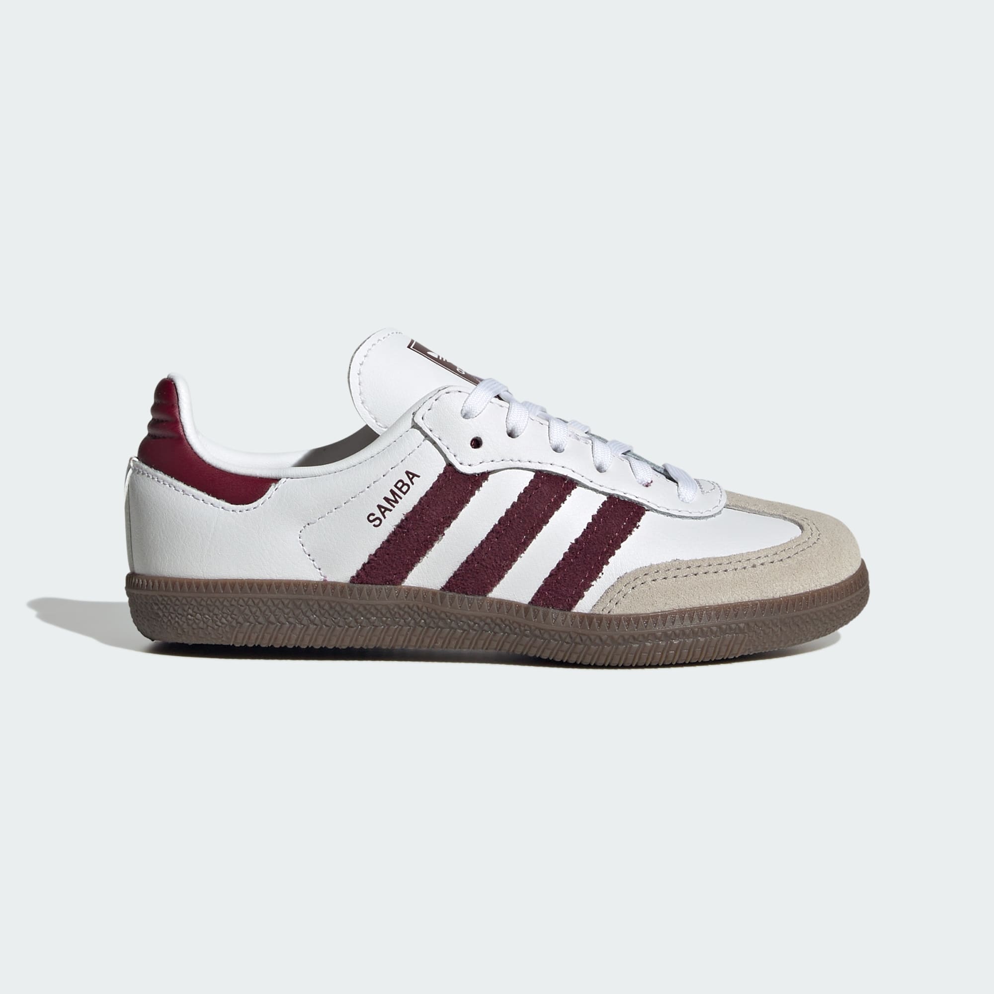 SAMBA OG SCHUH – Cloud White / Maroon / Gum – KZ8682