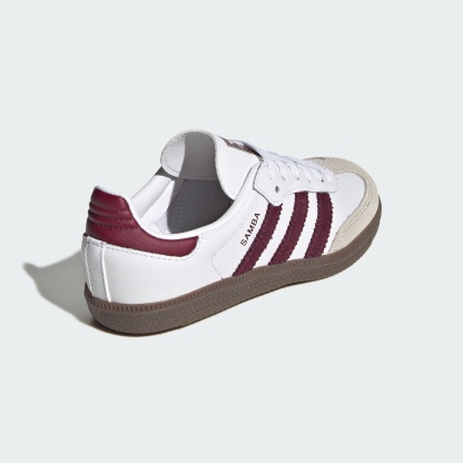 SAMBA OG SCHUH – Cloud White / Maroon / Gum – KZ8682