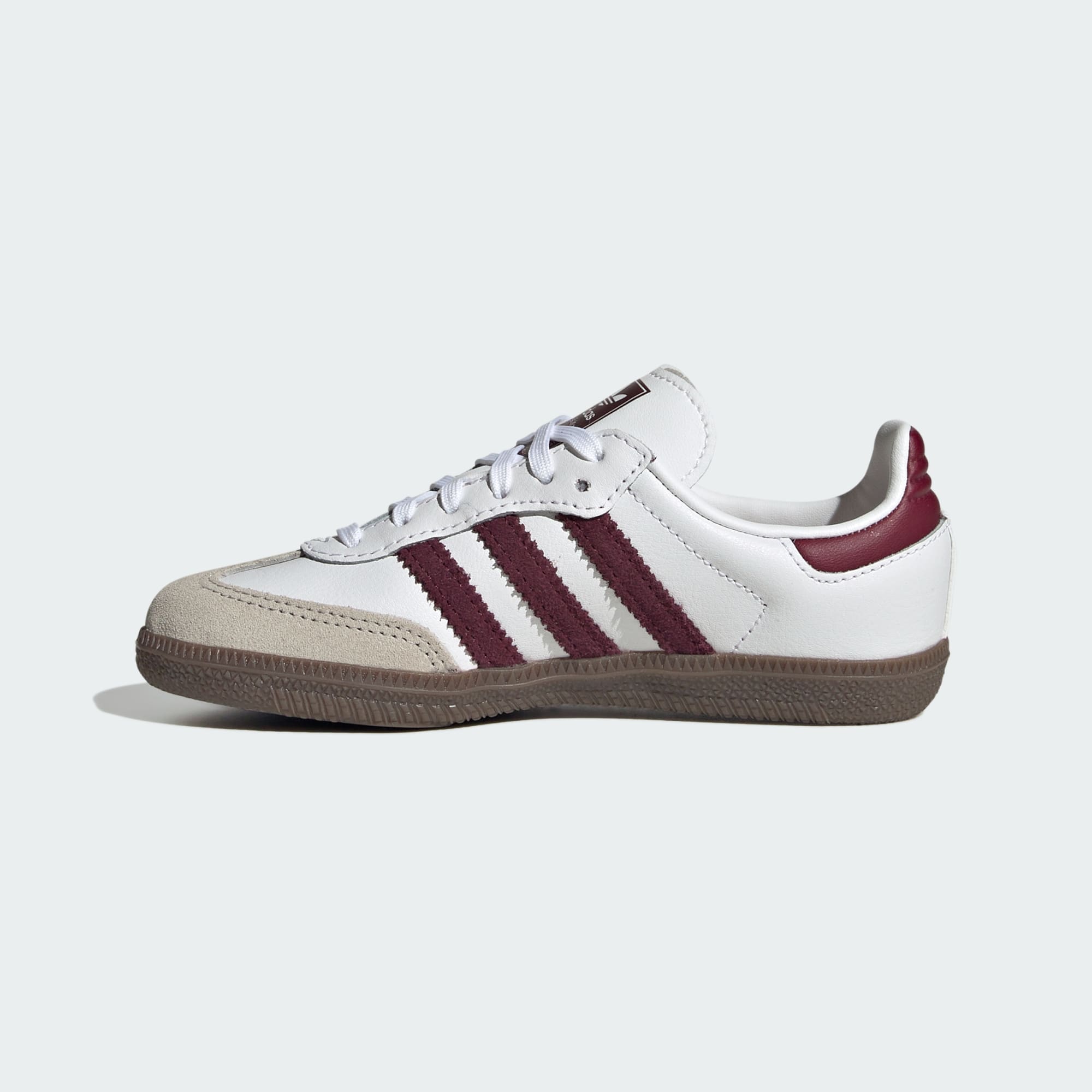 SAMBA OG SCHUH – Cloud White / Maroon / Gum – KZ8682
