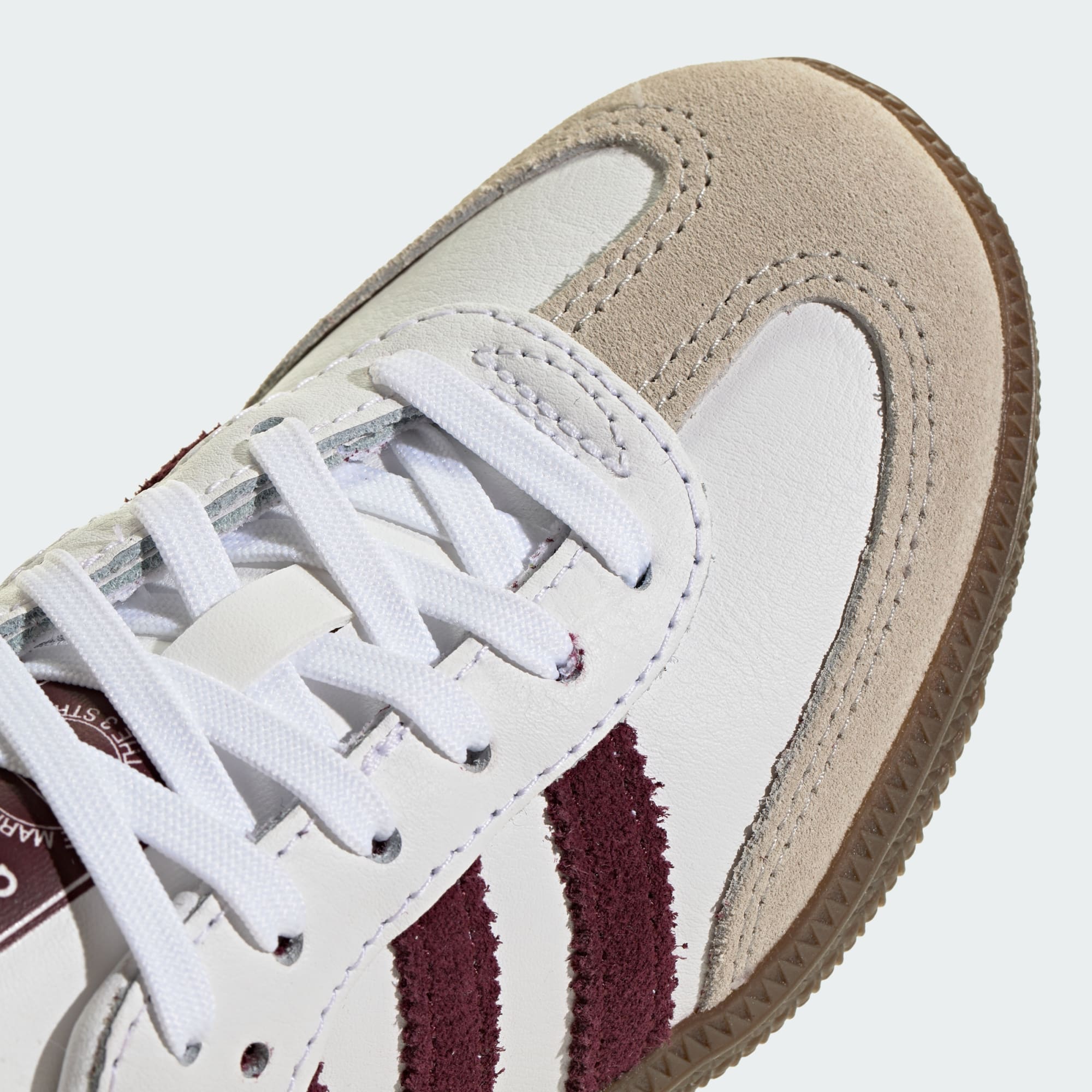 SAMBA OG SCHUH – Cloud White / Maroon / Gum – KZ8682