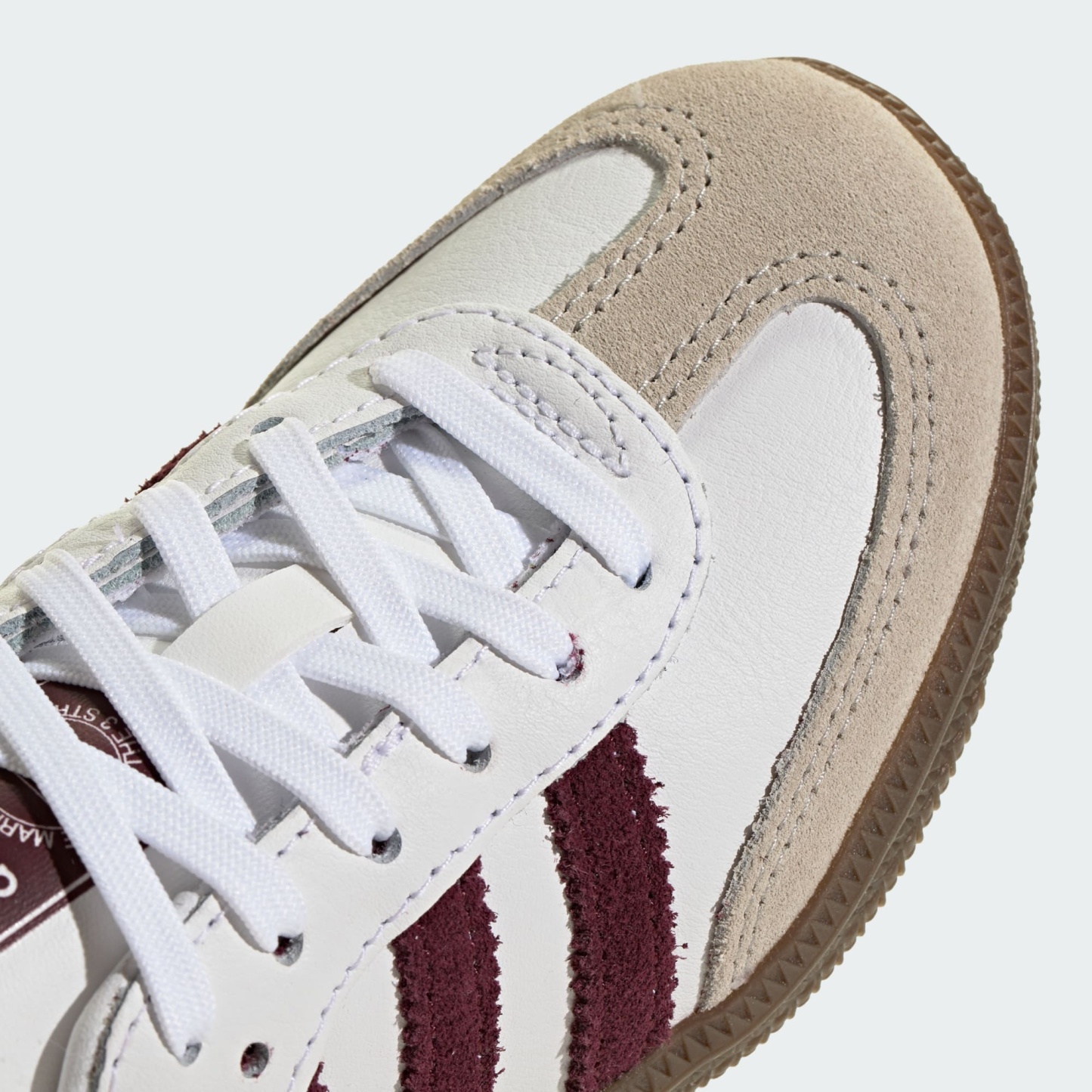 SAMBA OG SCHUH – Cloud White / Maroon / Gum – KZ8682