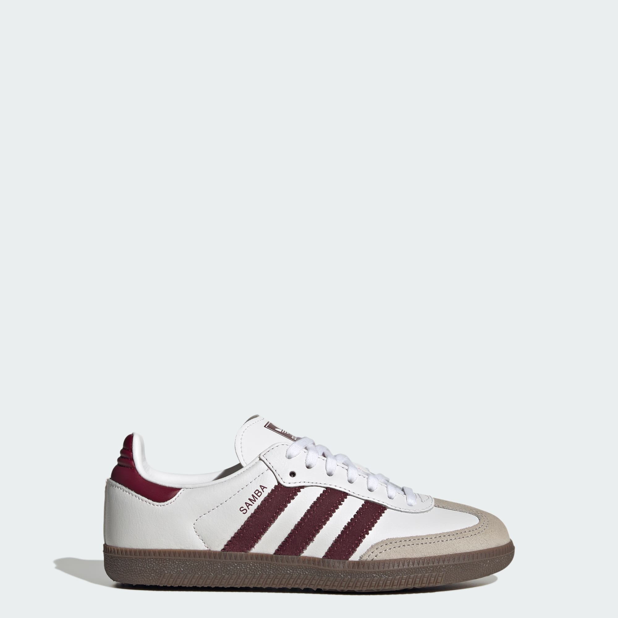 SAMBA OG SCHUH – Cloud White / Maroon / Gum – KZ8684