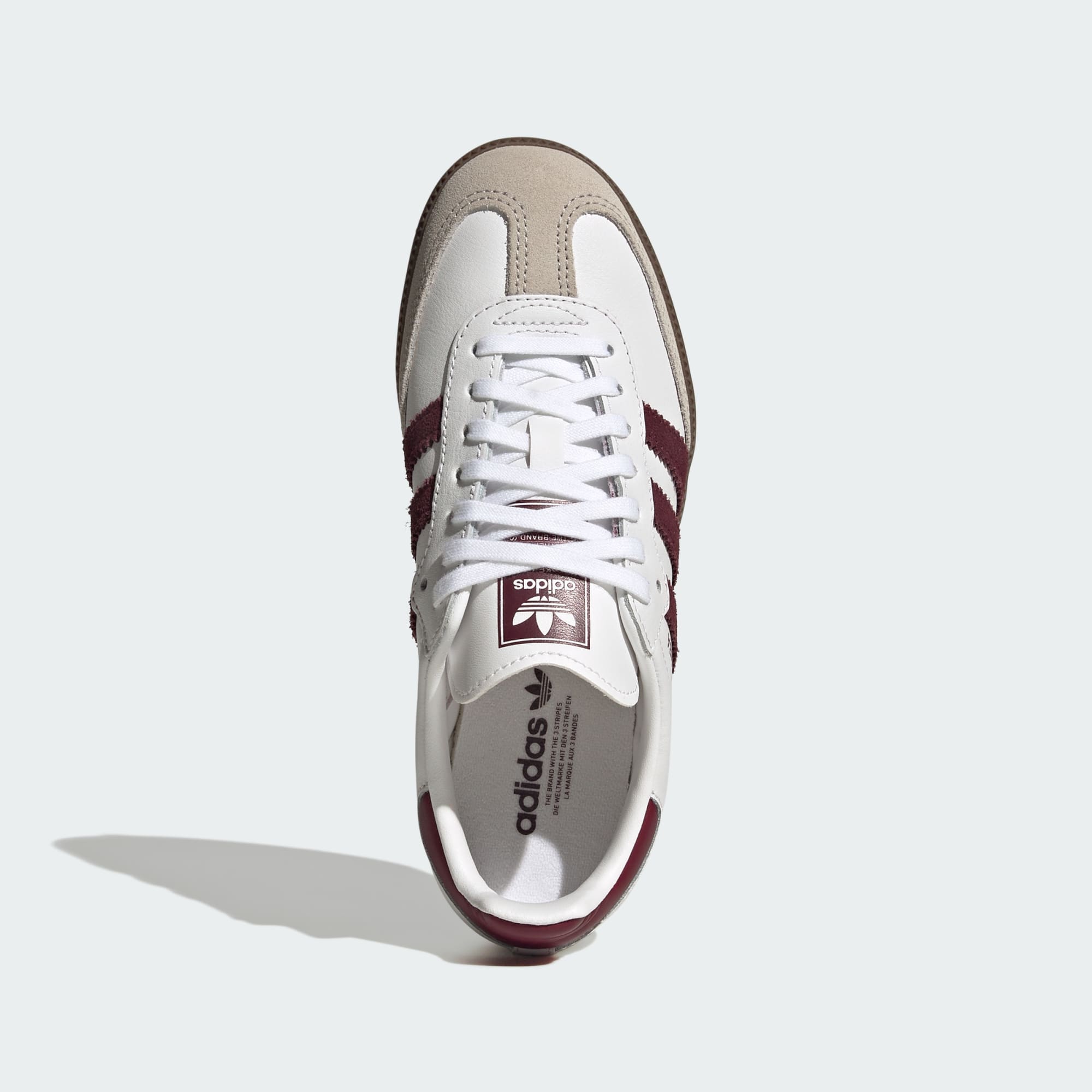 SAMBA OG SCHUH – Cloud White / Maroon / Gum – KZ8684