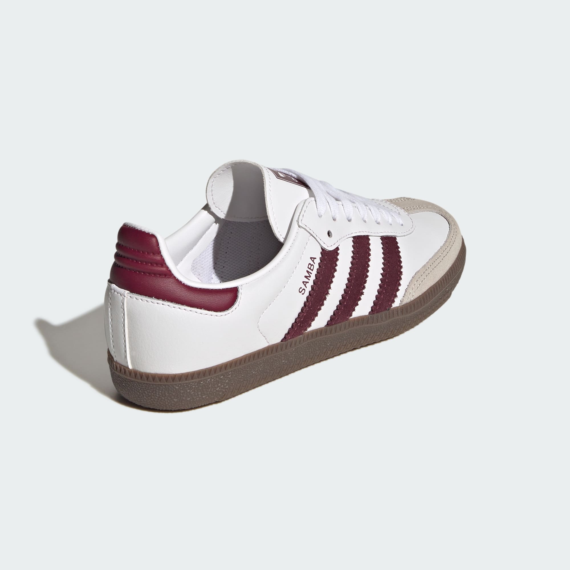 SAMBA OG SCHUH – Cloud White / Maroon / Gum – KZ8684