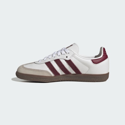 SAMBA OG SCHUH – Cloud White / Maroon / Gum – KZ8684