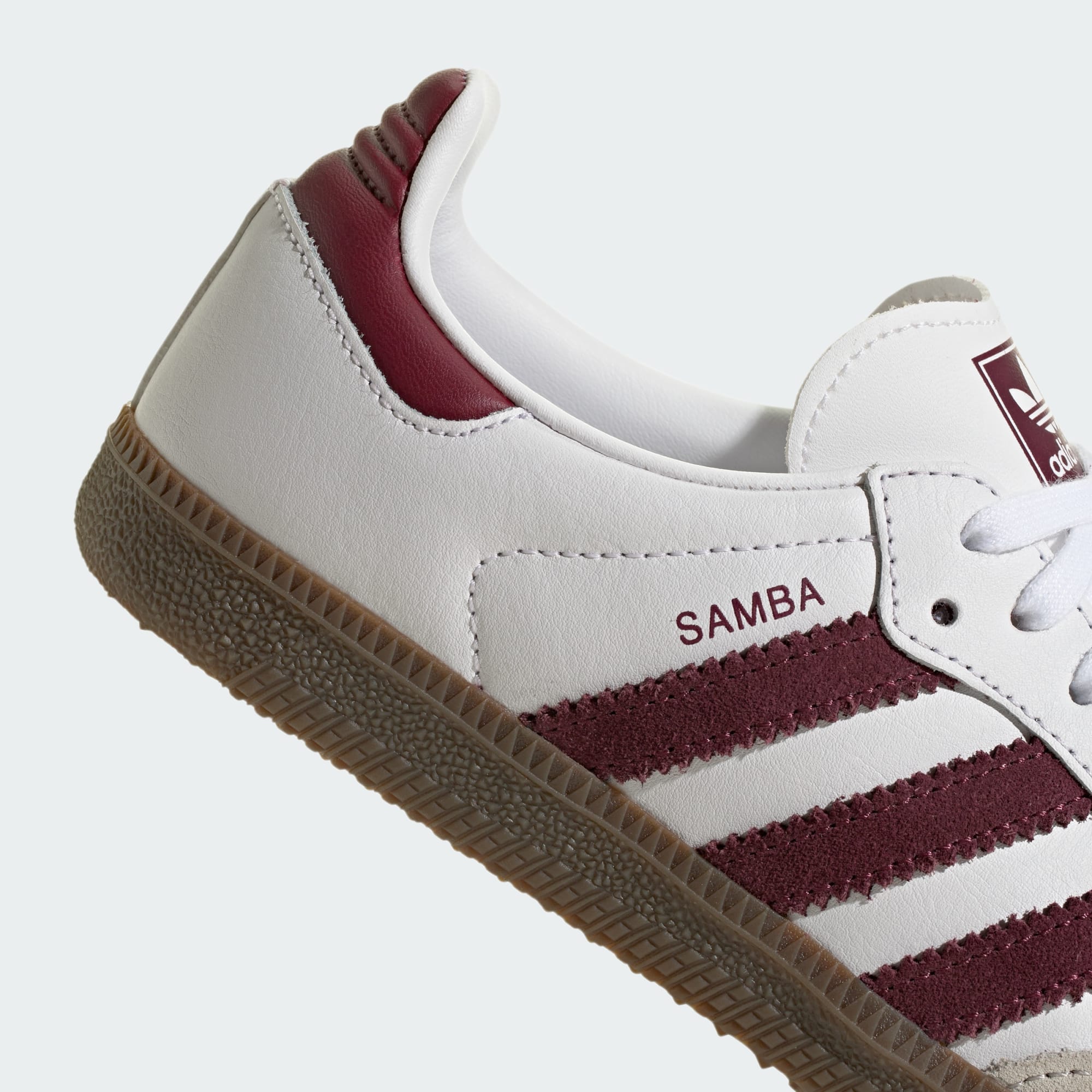 SAMBA OG SCHUH – Cloud White / Maroon / Gum – KZ8684