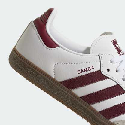 SAMBA OG SCHUH – Cloud White / Maroon / Gum – KZ8684
