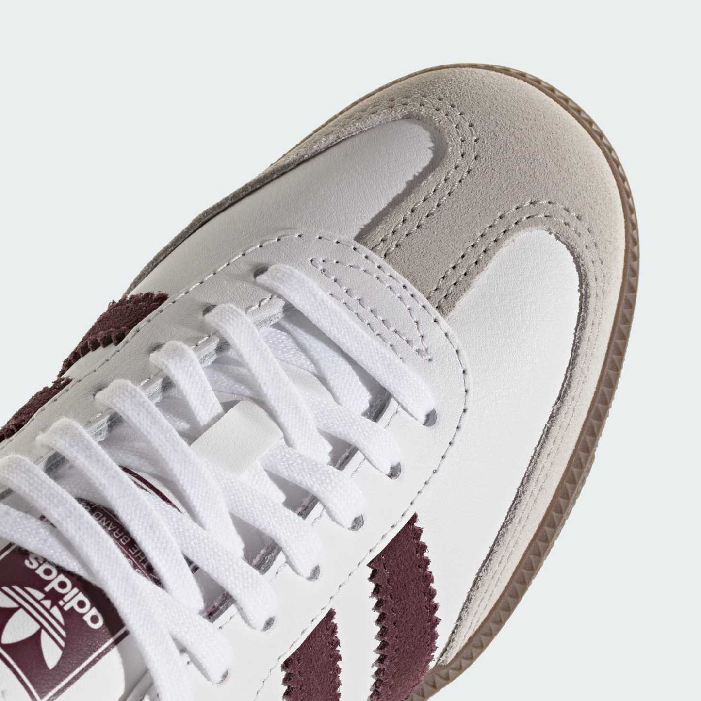 SAMBA OG SCHUH – Cloud White / Maroon / Gum – KZ8684