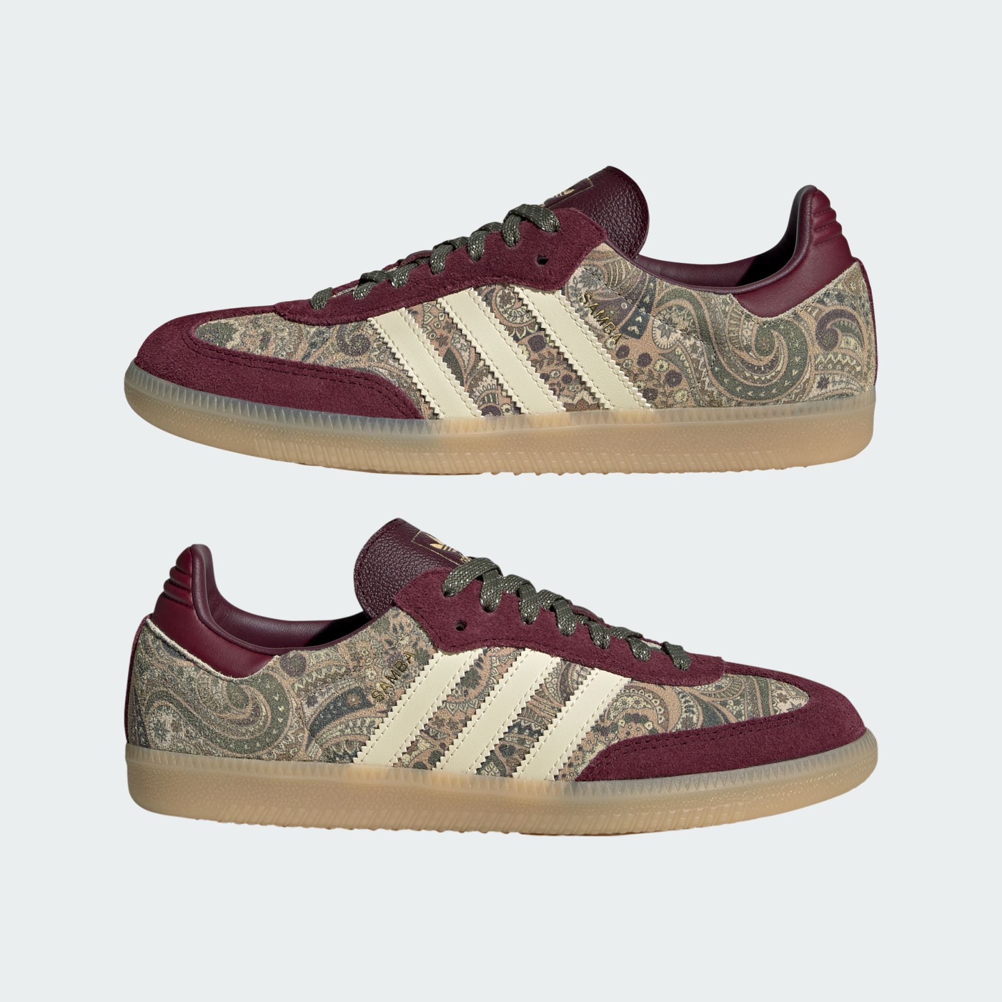 SAMBA OG SCHUH – Maroon / Warm Vanilla / Olive Strata – KH9802