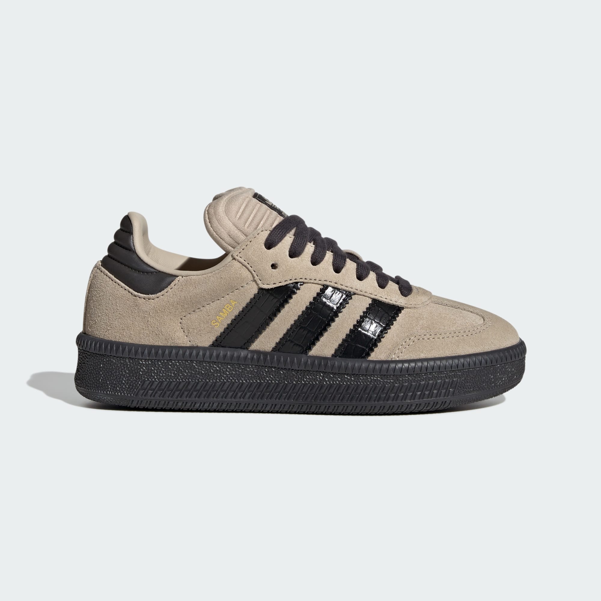SAMBA XLG SCHUH – Stone Khaki / Core Black / Utility Black – JP9520