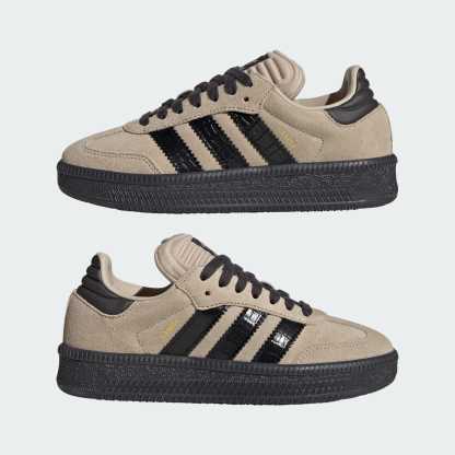 SAMBA XLG SCHUH – Stone Khaki / Core Black / Utility Black – JP9520