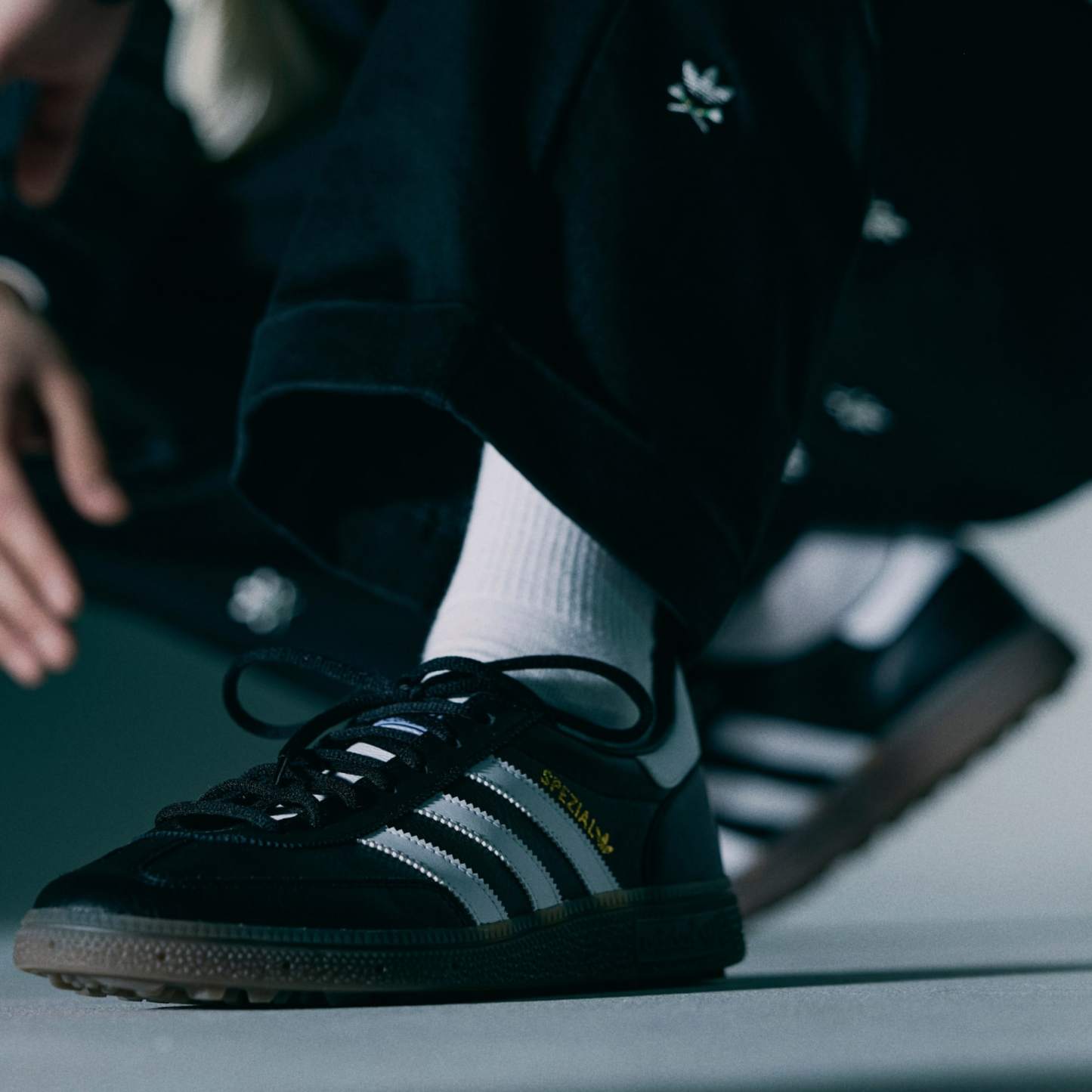 SPEZIAL SPIKELESS GOLFSCHUH – Core Black / Cloud White / Gum – KJ0852