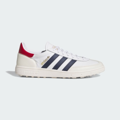 SPEZIAL SPIKELESS GOLFSCHUH – Cloud White / Night Indigo / Team Victory Red – KJ0849