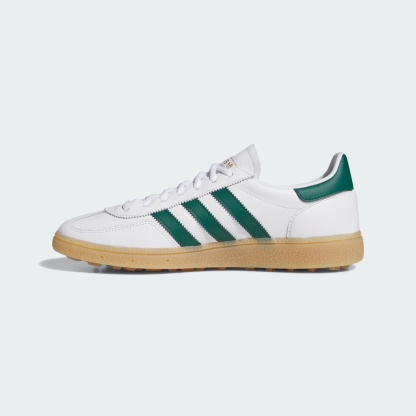 SPEZIAL SPIKELESS GOLFSCHUH – Cloud White / Collegiate Green / Gum – KJ0850