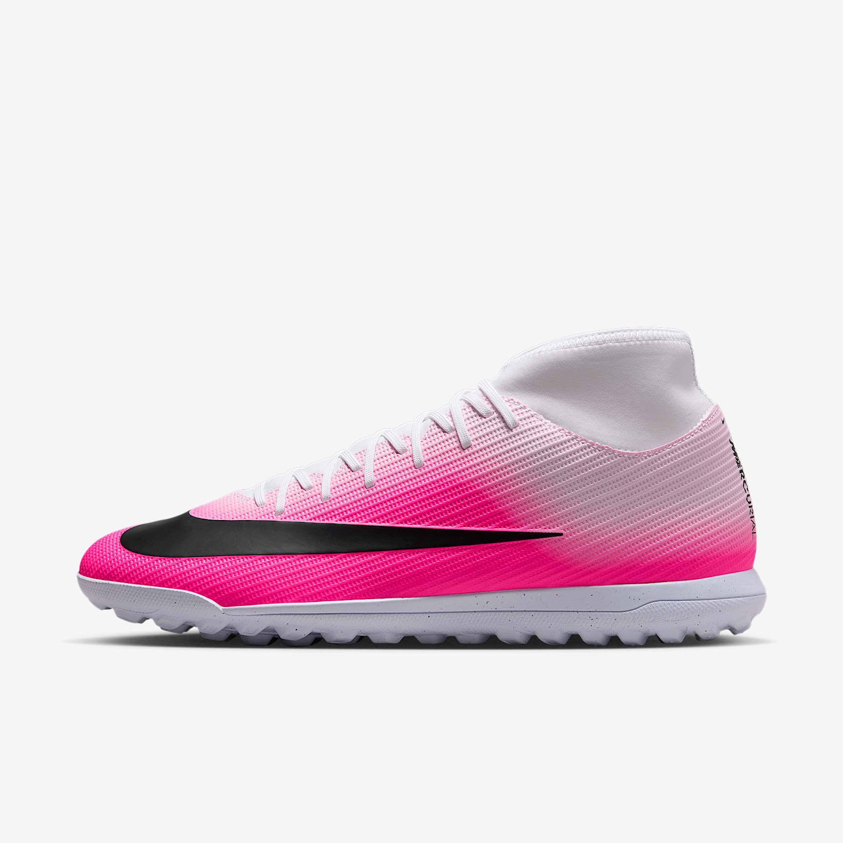 Nike Mercurial Superfly 11 Club High-Top-Fußballschuh für Turf – Multi-Color/Schwarz