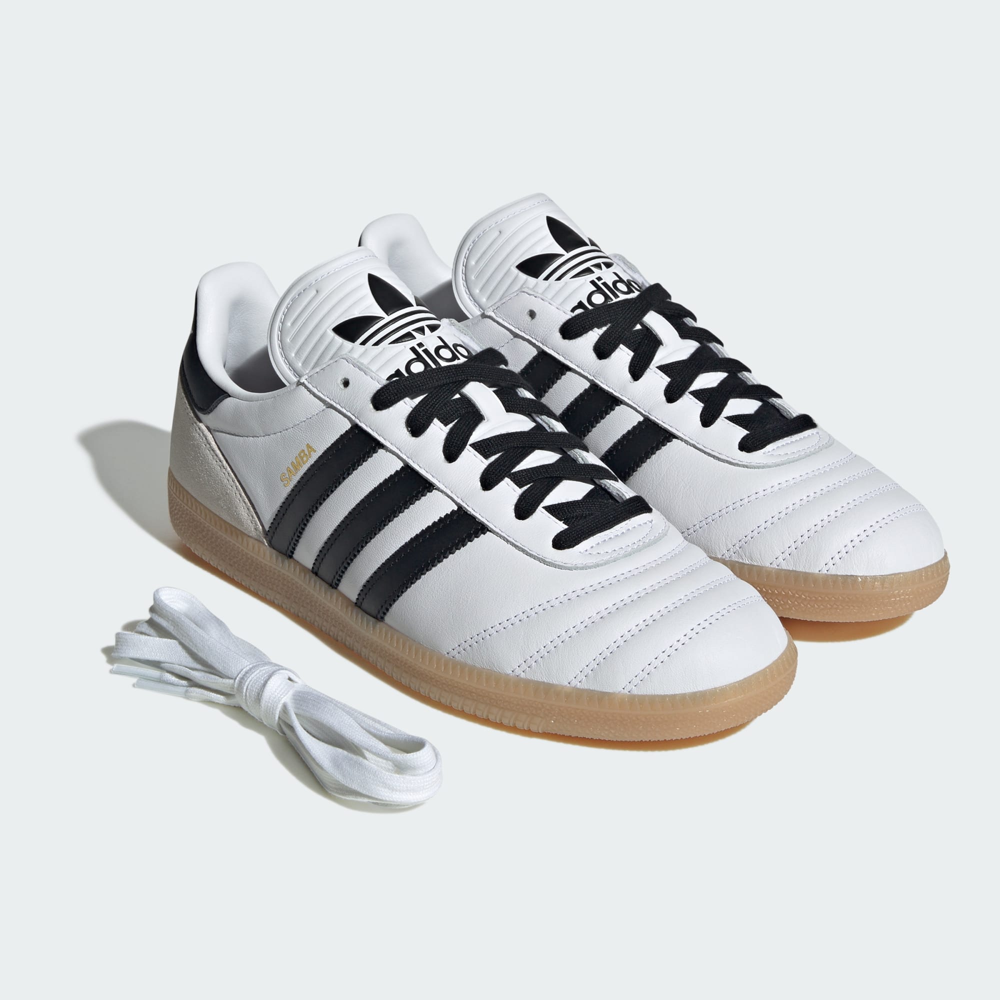 SAMBA JP SCHUH – Blue / Lucid Lemon / Gum – JQ9055