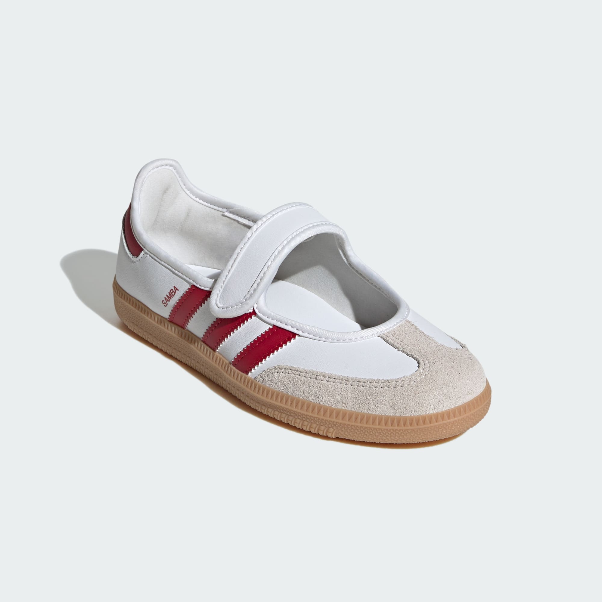 Samba Jane Schuh Kinder – Cloud White / Team Victory Red / Gum – KJ2658