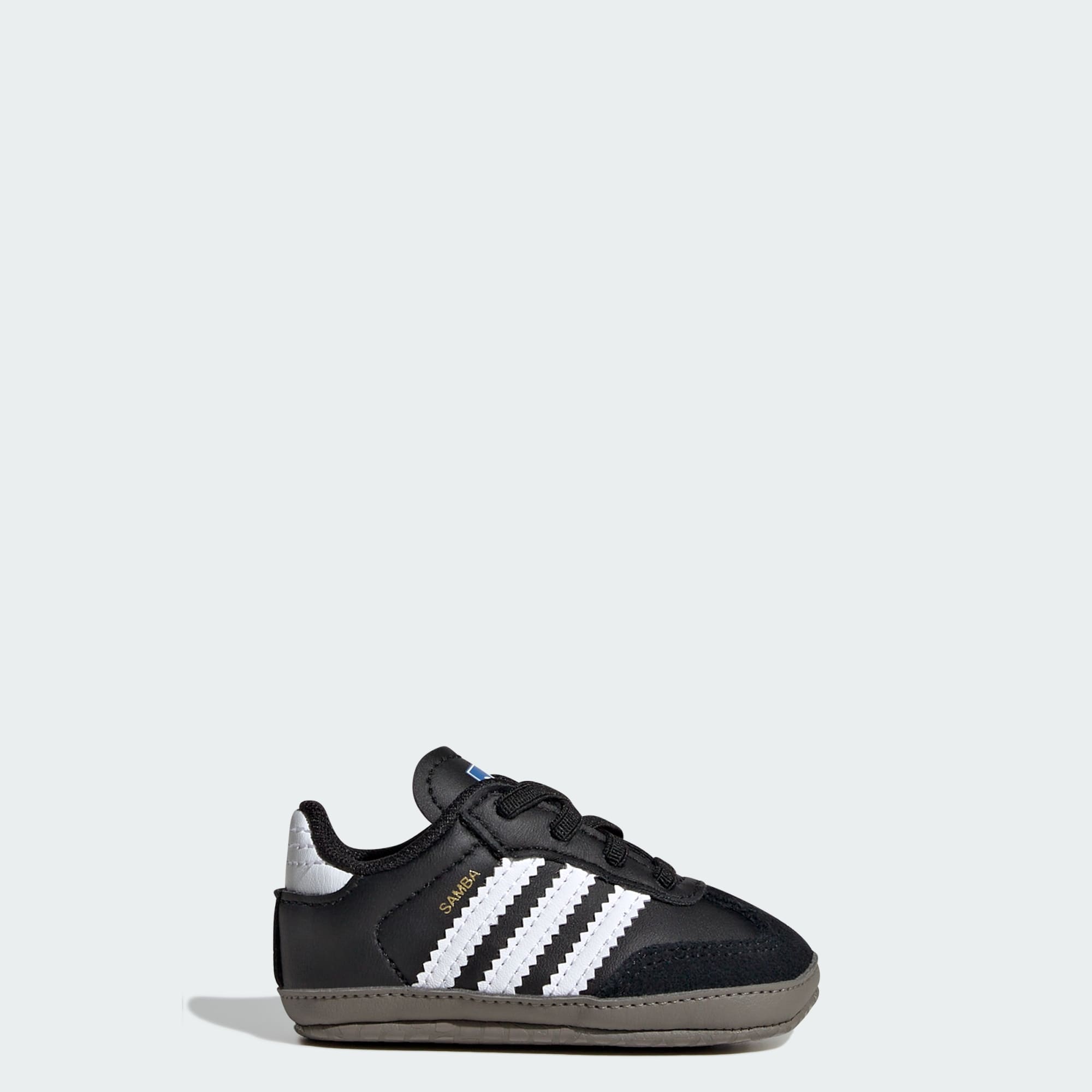 Samba Kids Schuh – Core Black / Cloud White / Blue Bird – JI2757