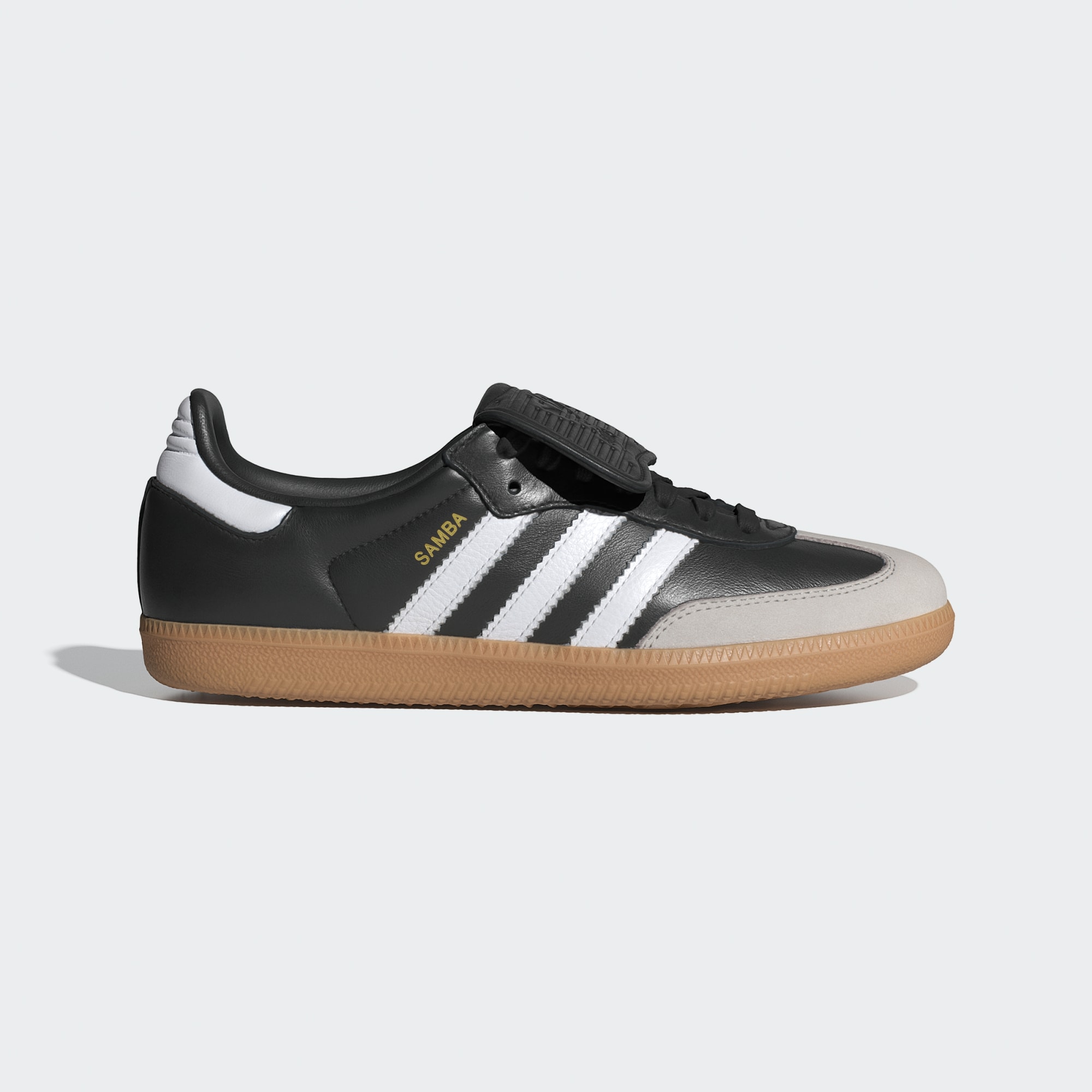 Samba LT Schuh – Core Black / Cloud White / Gold Metallic – IG2010