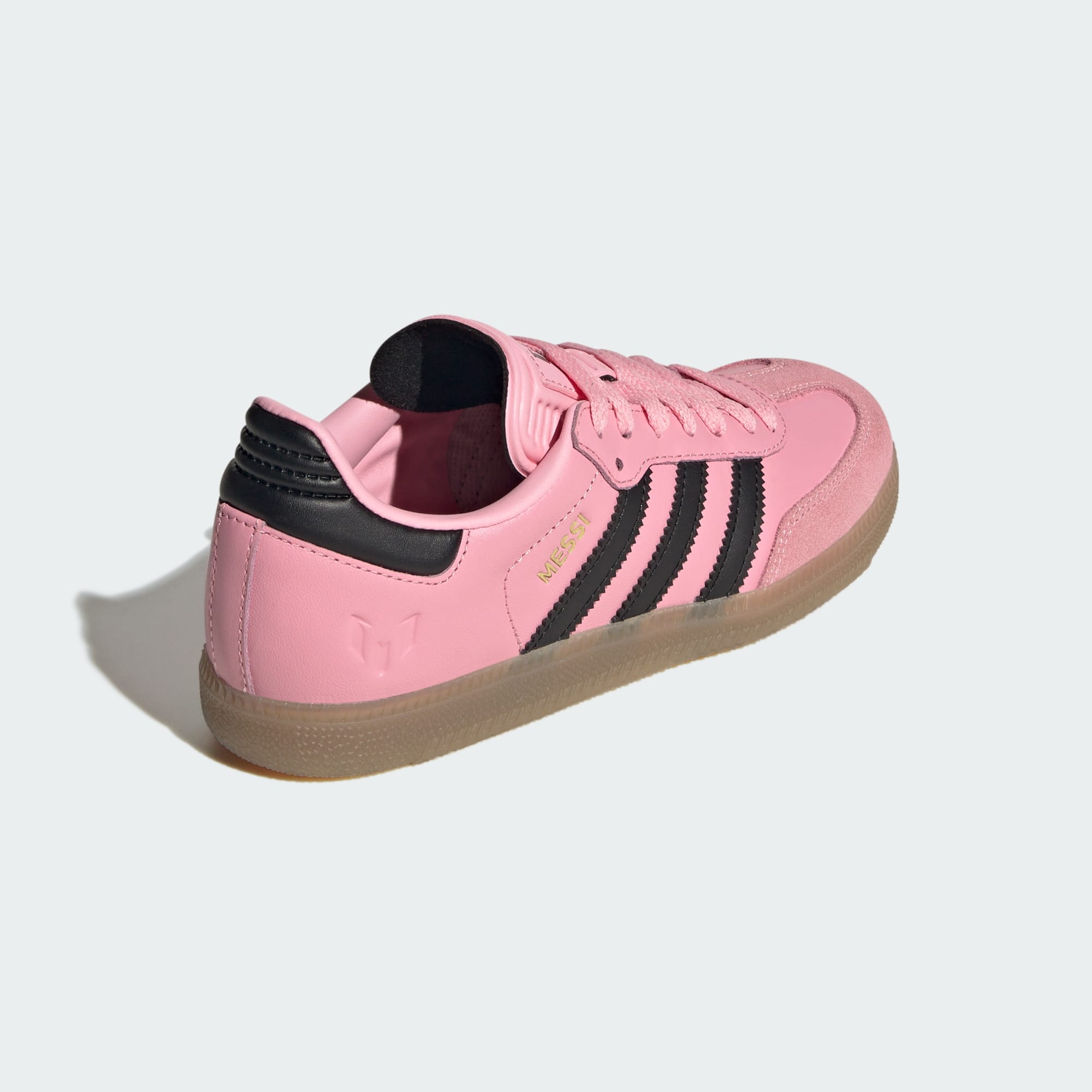 Samba Messi Kids Schuh – Light Pink / Core Black / Gum – JR0424