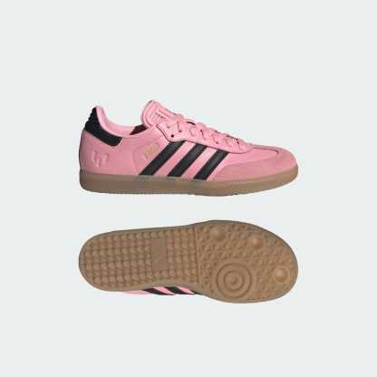 Samba Messi Kids Schuh – Light Pink / Core Black / Gum – JR0424