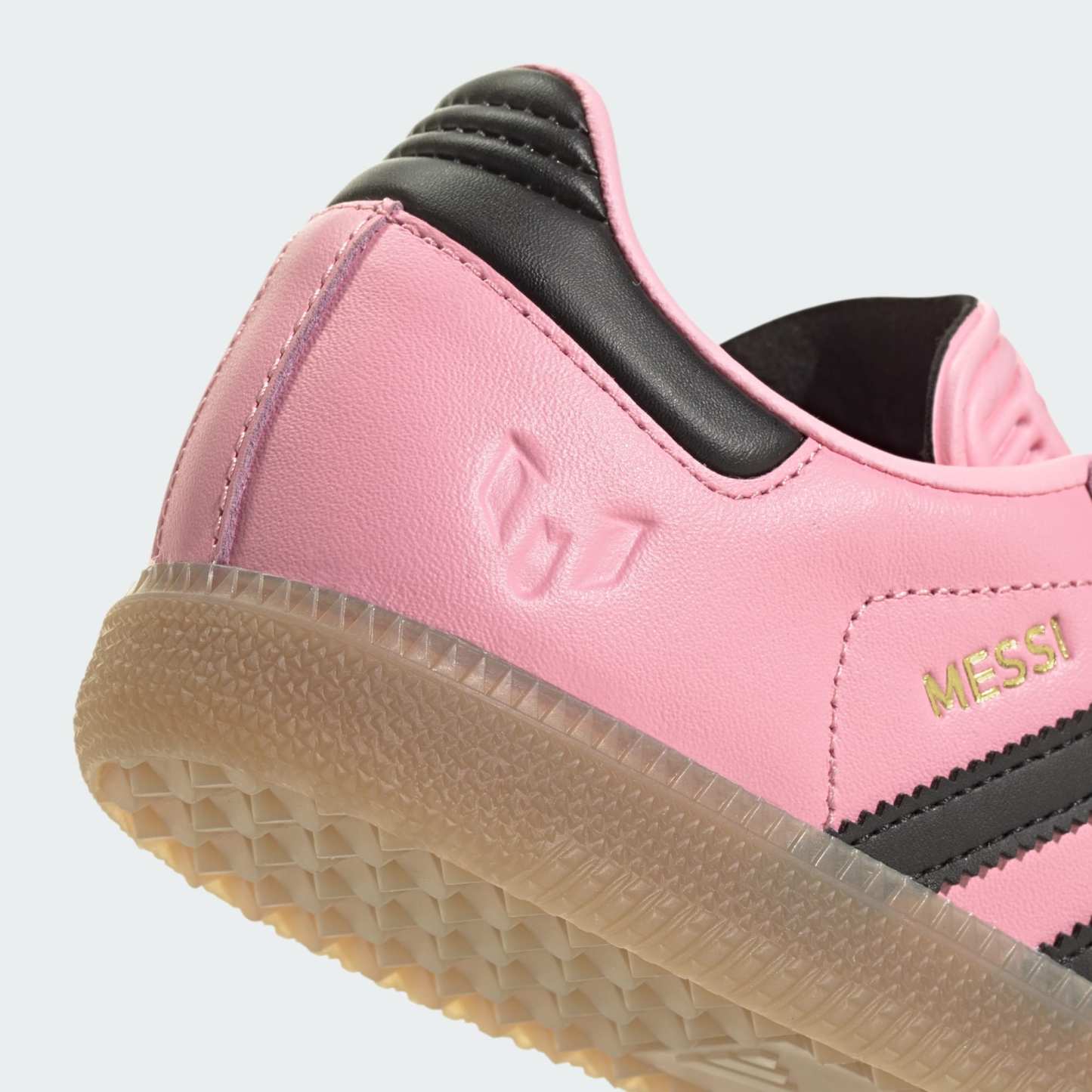 Samba Messi Kids Schuh – Light Pink / Core Black / Gum – JR0424