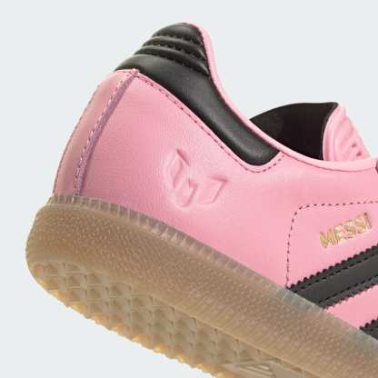 Samba Messi Kids Schuh – Light Pink / Core Black / Gum – JR0424