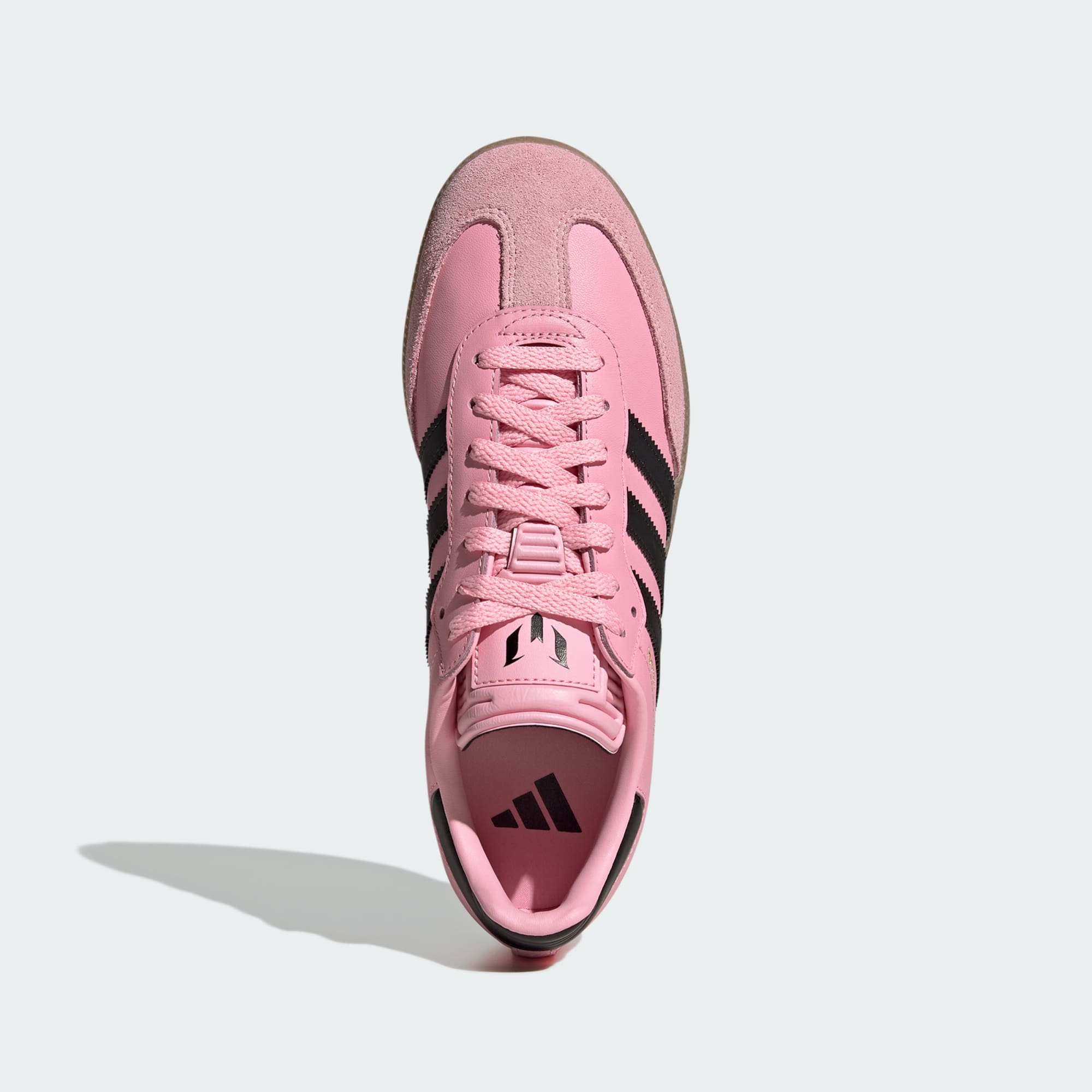 Samba Messi Schuh – Light Pink / Core Black / Gum – JP7844