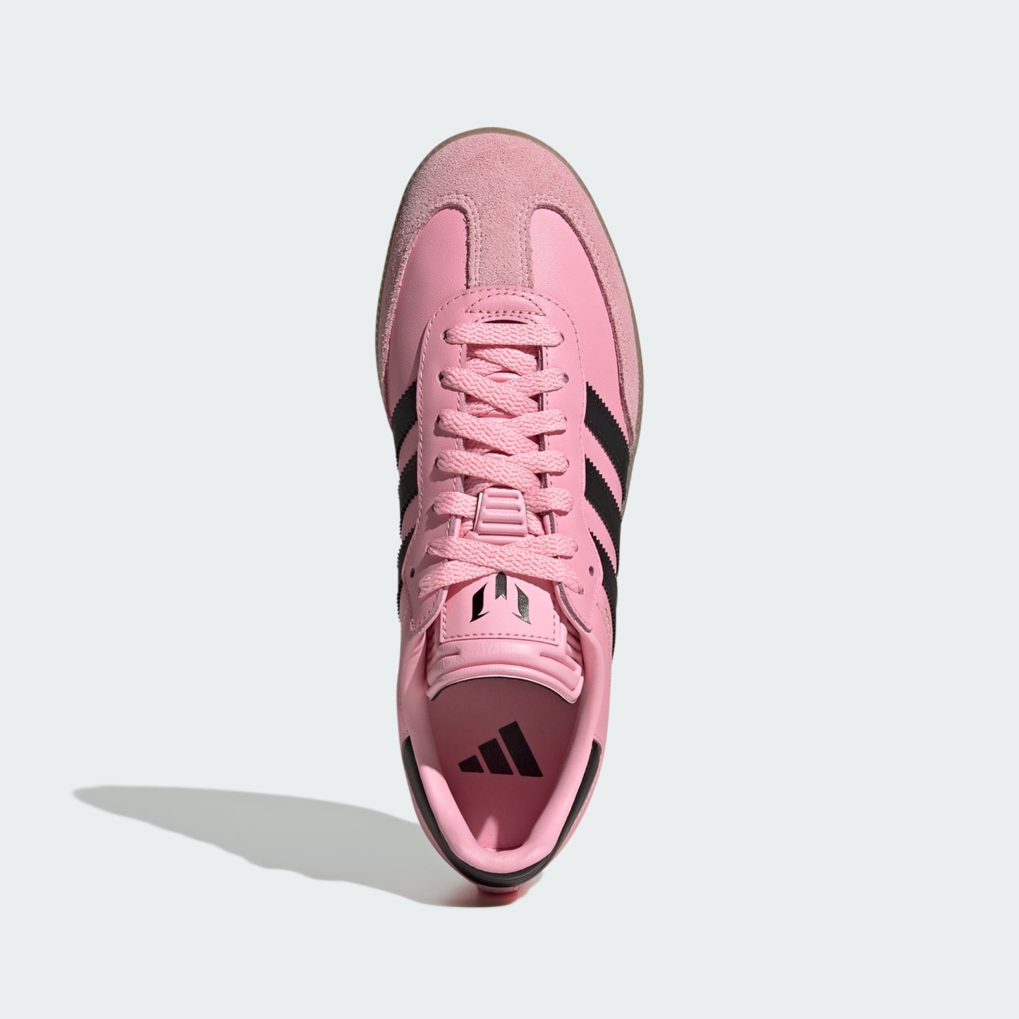 Samba Messi Schuh – Light Pink / Core Black / Gum – JP7844