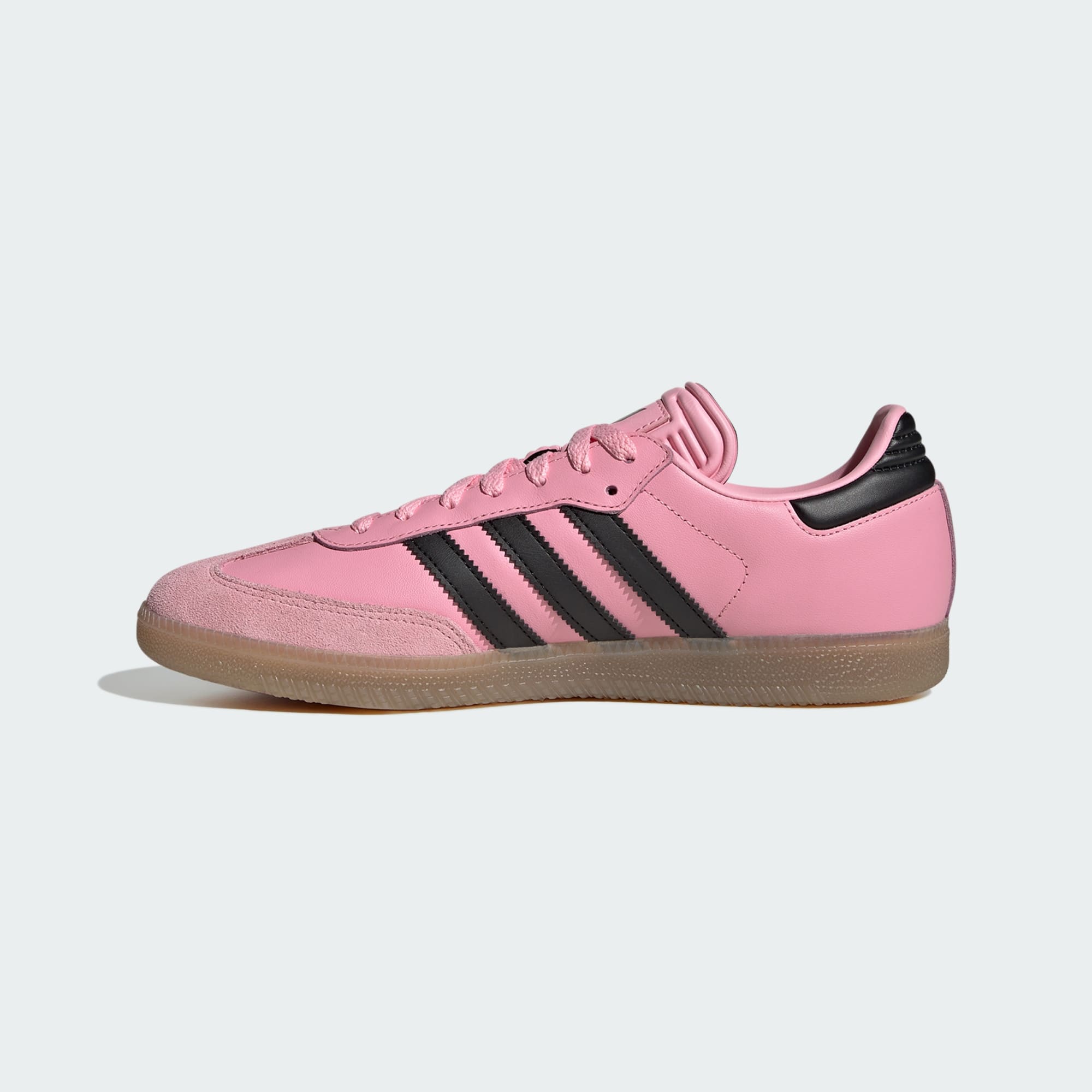 Samba Messi Schuh – Light Pink / Core Black / Gum – JP7844